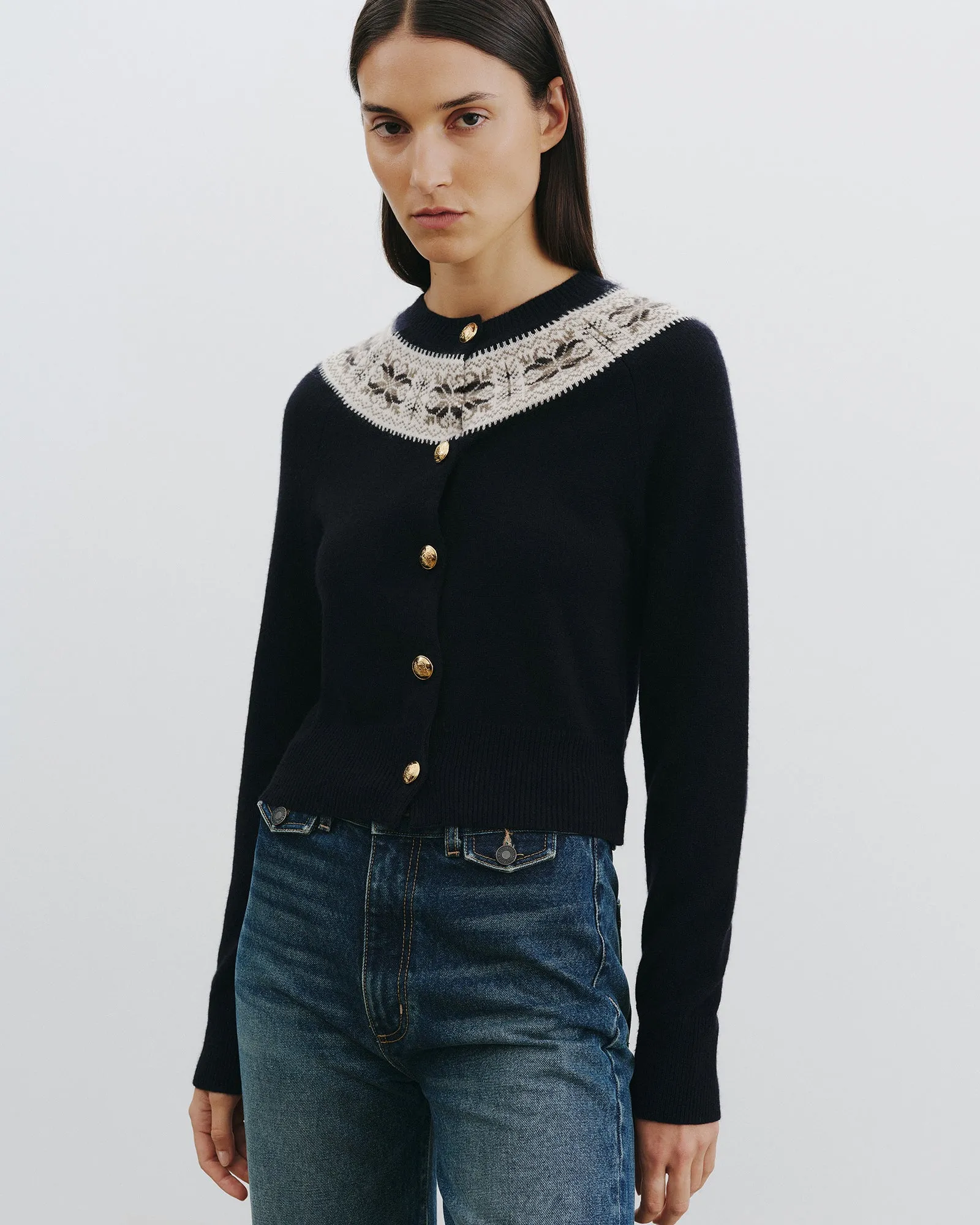 JOSEFA CASHMERE CARDIGAN sold by Nili Lotan product image thumbnail 4