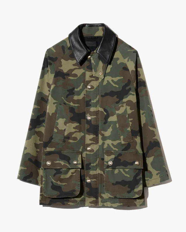 ANDREW CAMOUFLAGE PARKA sold by Nili Lotan