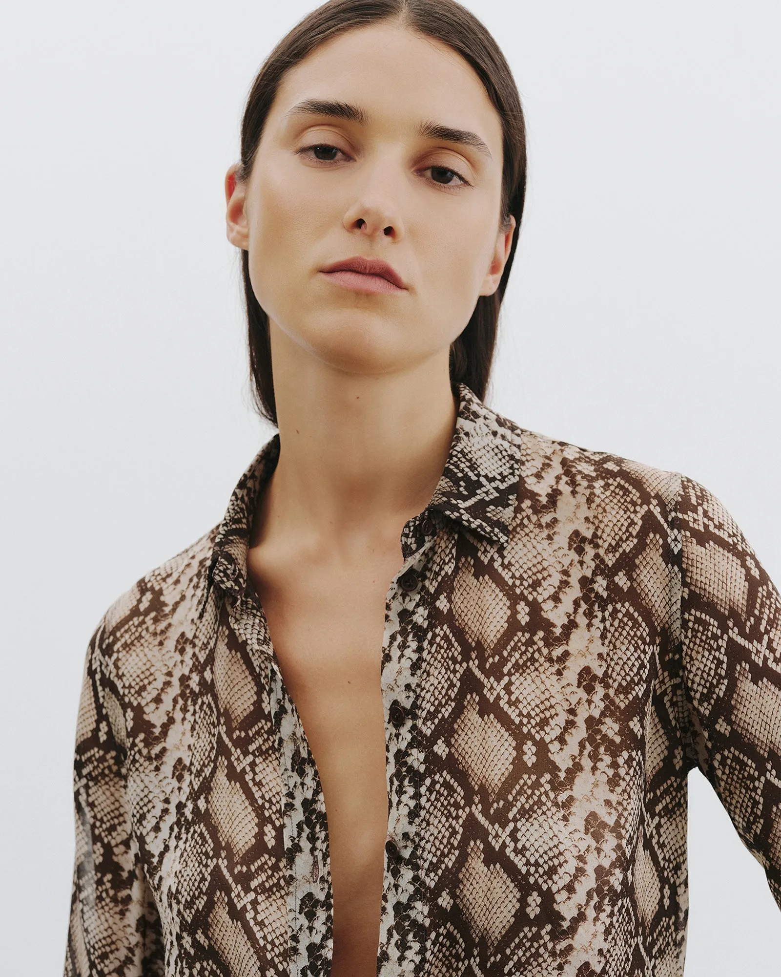 GAIA SILK SHIRT sold by Nili Lotan product image thumbnail 3