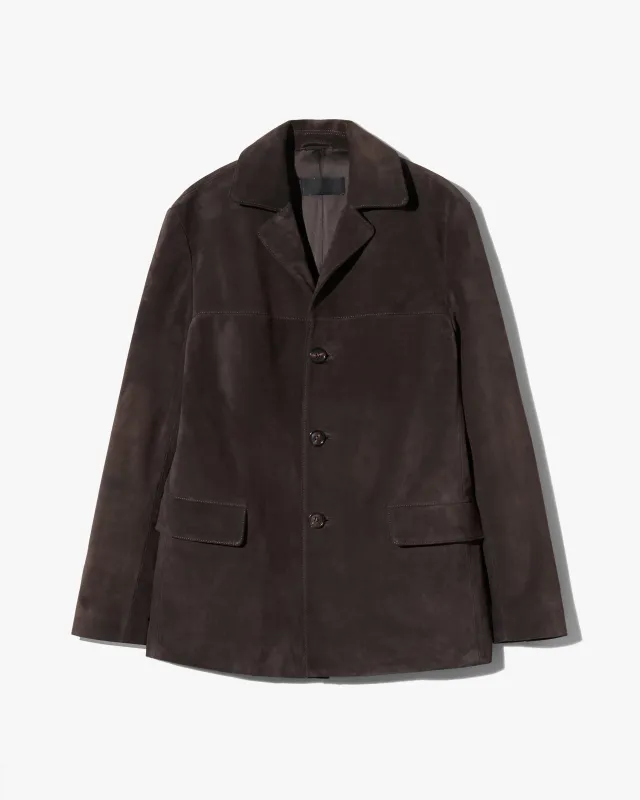 TRISTAN SUEDE JACKET sold by Nili Lotan