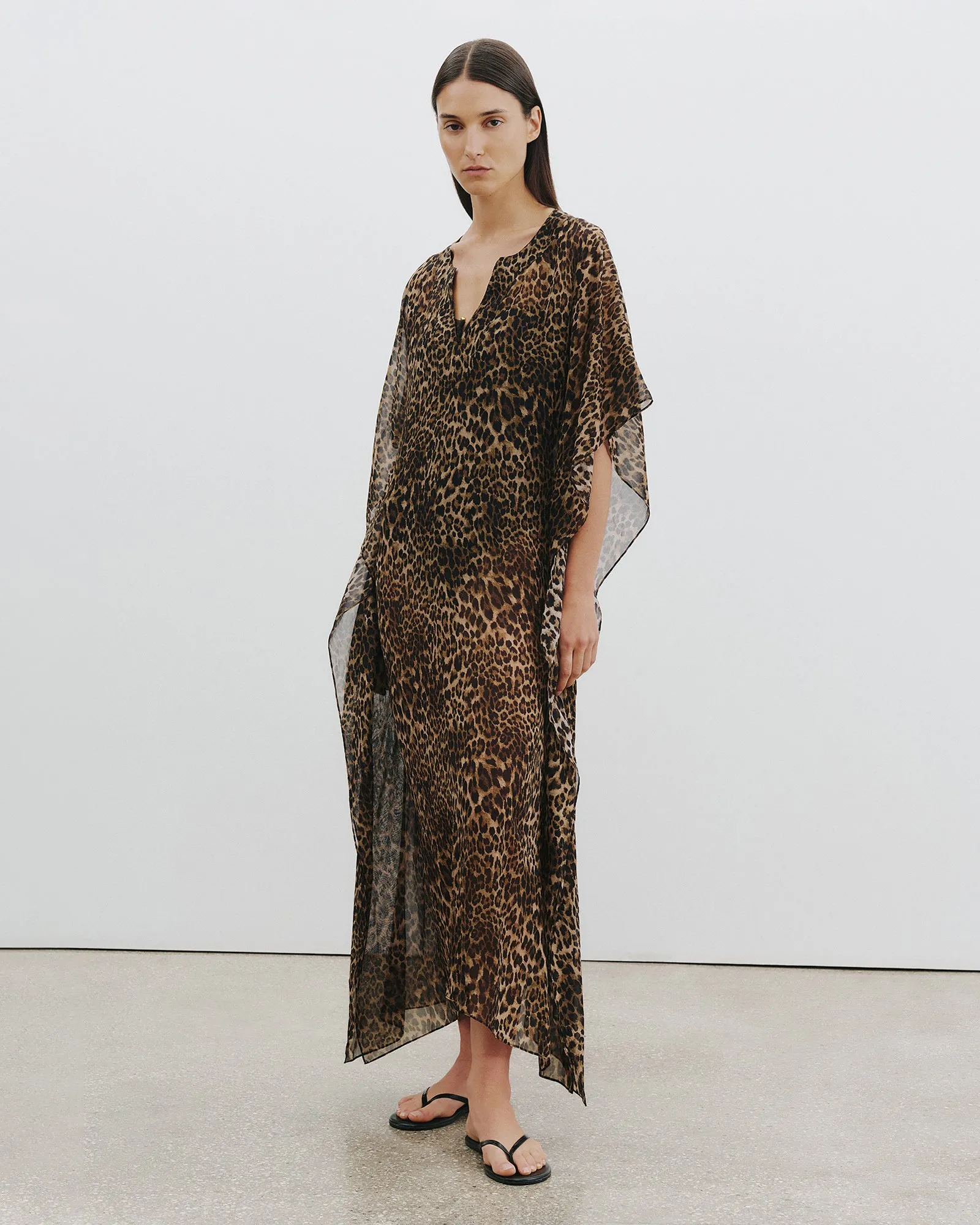 ERICA SILK CAFTAN sold by Nili Lotan product image thumbnail 2