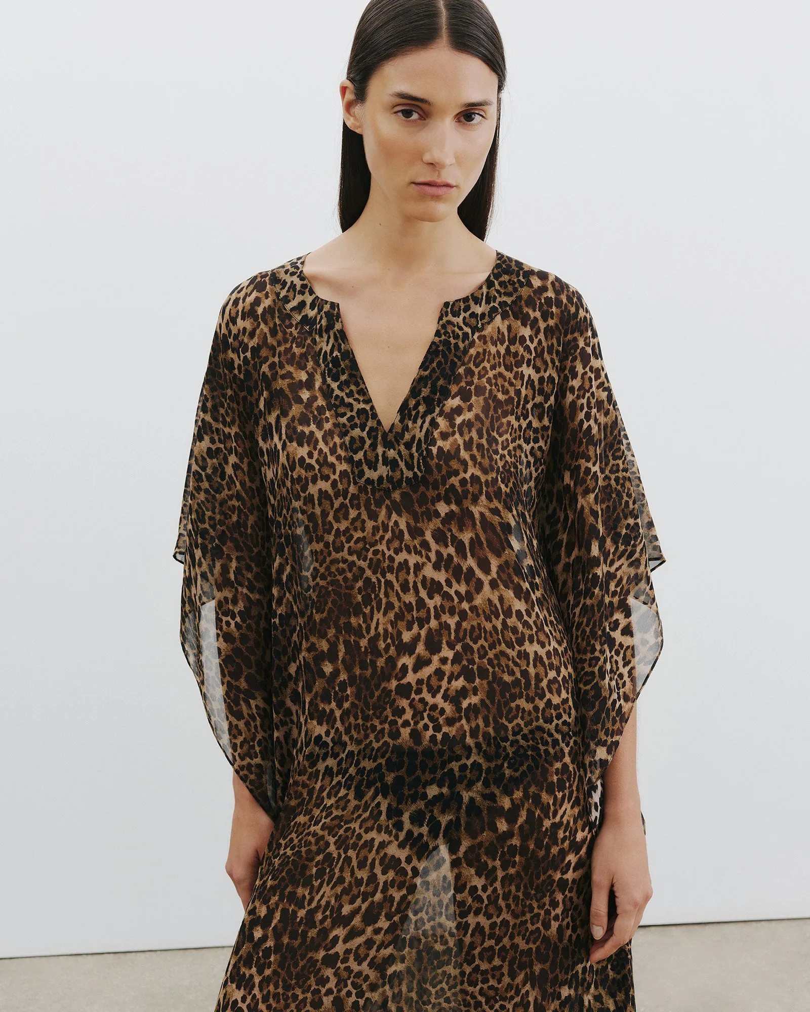 ERICA SILK CAFTAN sold by Nili Lotan product image thumbnail 3