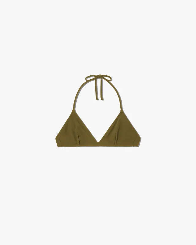 TRIANGLE BIKINI TOP made by Nili Lotan