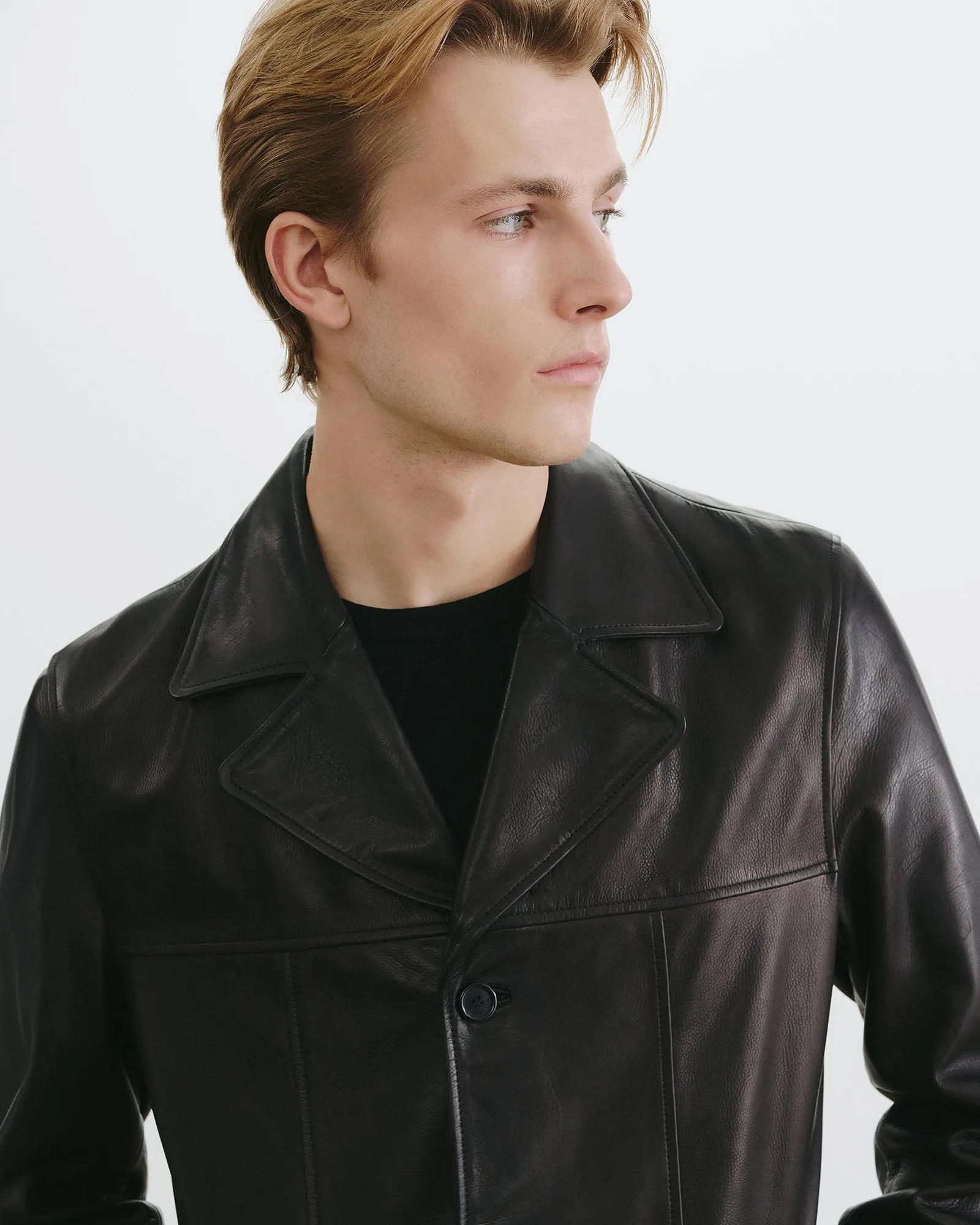 COSIMO LEATHER JACKET sold by Nili Lotan product image thumbnail 4