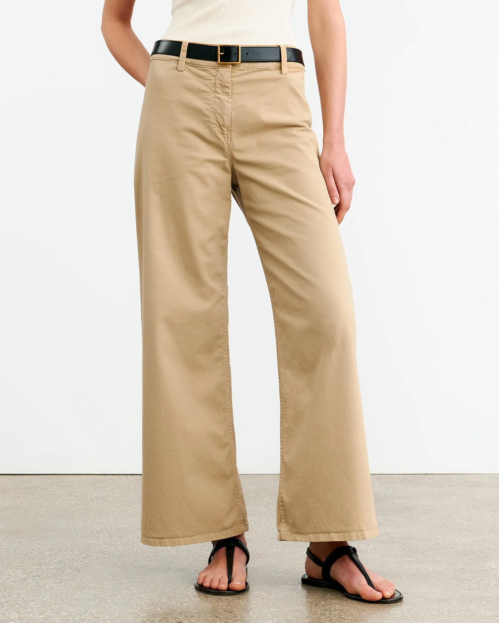MEGAN COTTON PANT sold by Nili Lotan product image thumbnail 3