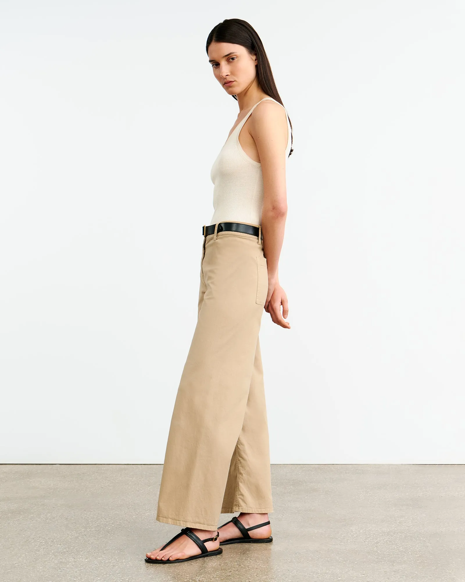 MEGAN COTTON PANT sold by Nili Lotan product image thumbnail 4