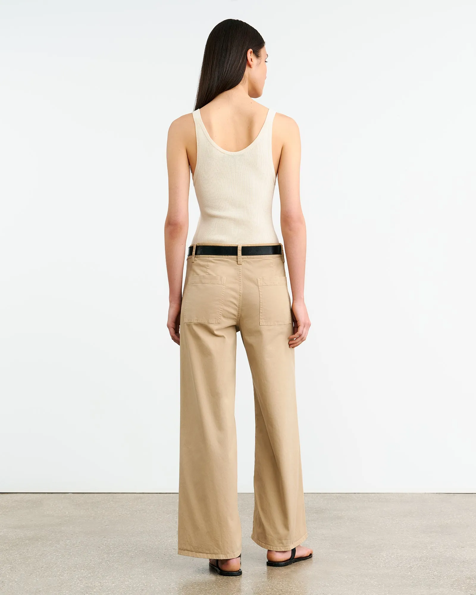 MEGAN COTTON PANT sold by Nili Lotan product image thumbnail 5