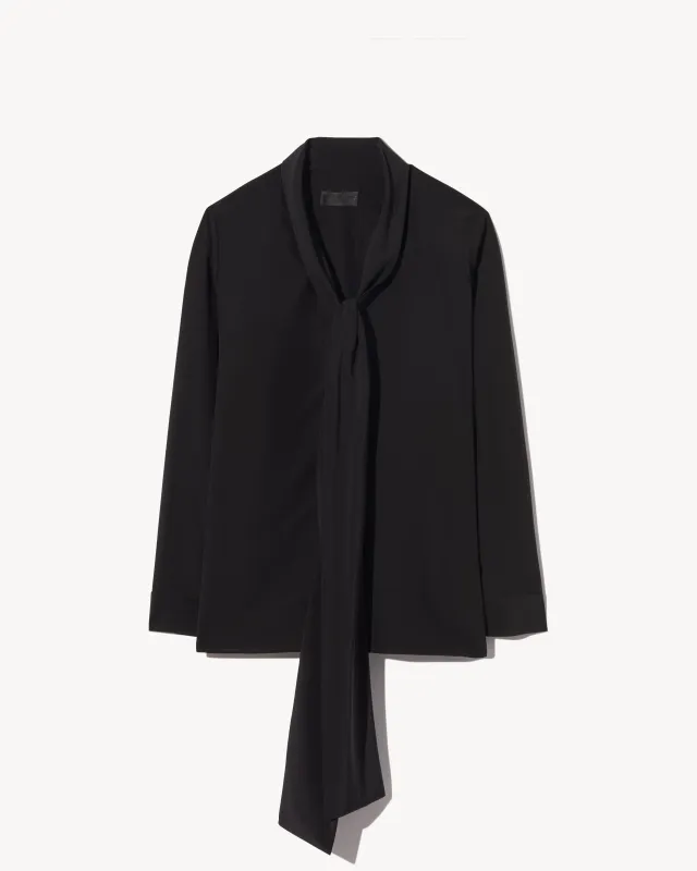 ANGELIQUE SILK BLOUSE sold by Nili Lotan