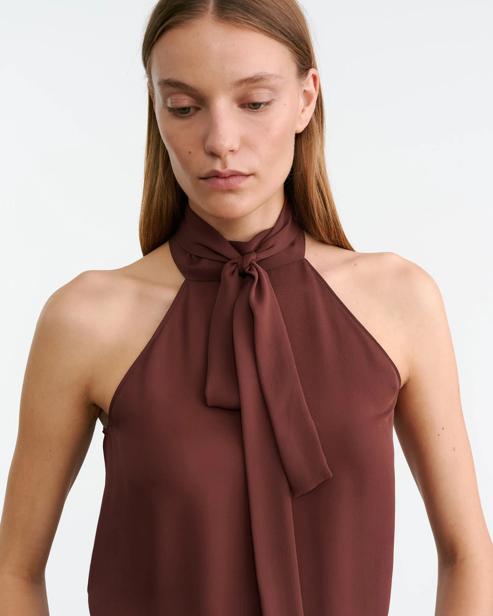 ALLA HALTERNECK TOP sold by Nili Lotan product image thumbnail 3