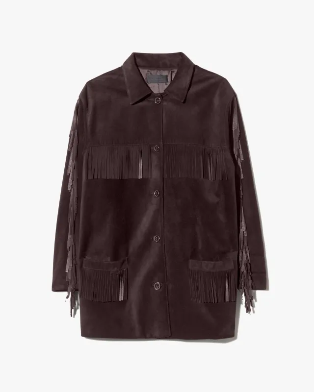 FOUDRE FRINGE SUEDE JACKET made by Nili Lotan