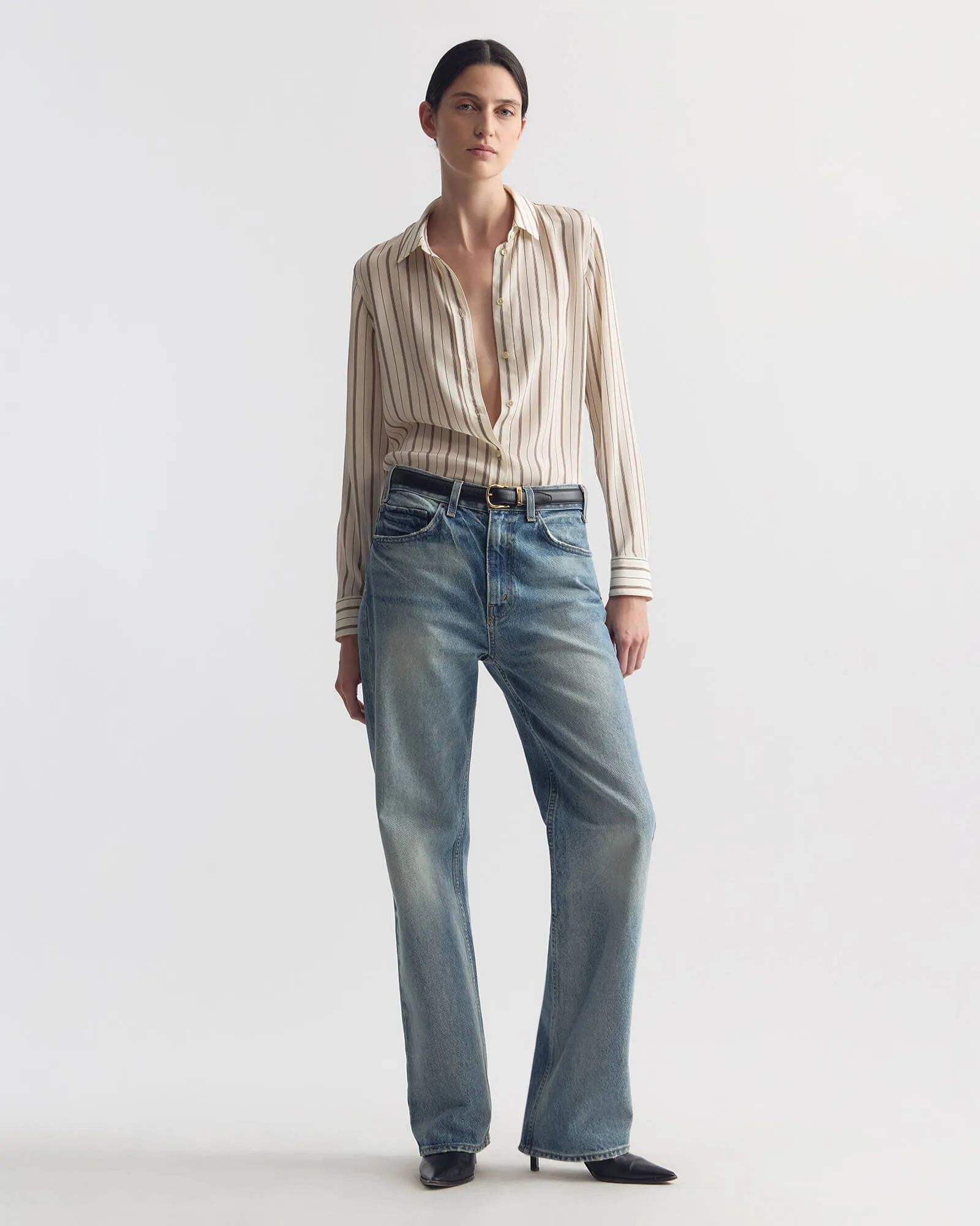 GAIA SILK SHIRT sold by Nili Lotan product image thumbnail 5