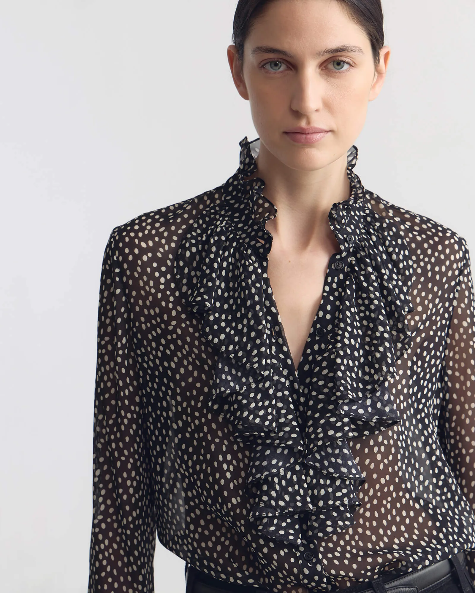 LILY SILK BLOUSE sold by Nili Lotan product image thumbnail 3