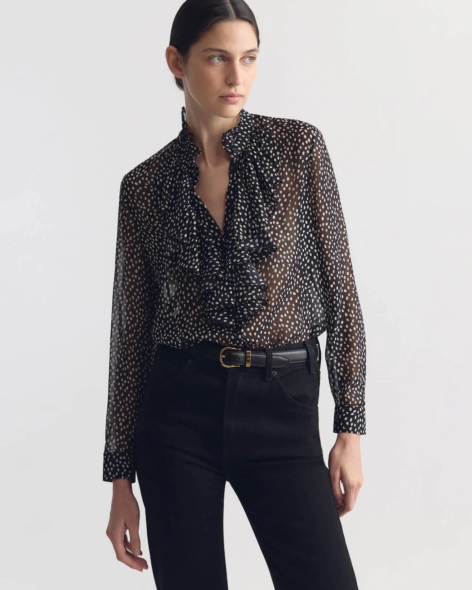 LILY SILK BLOUSE sold by Nili Lotan product image thumbnail 2