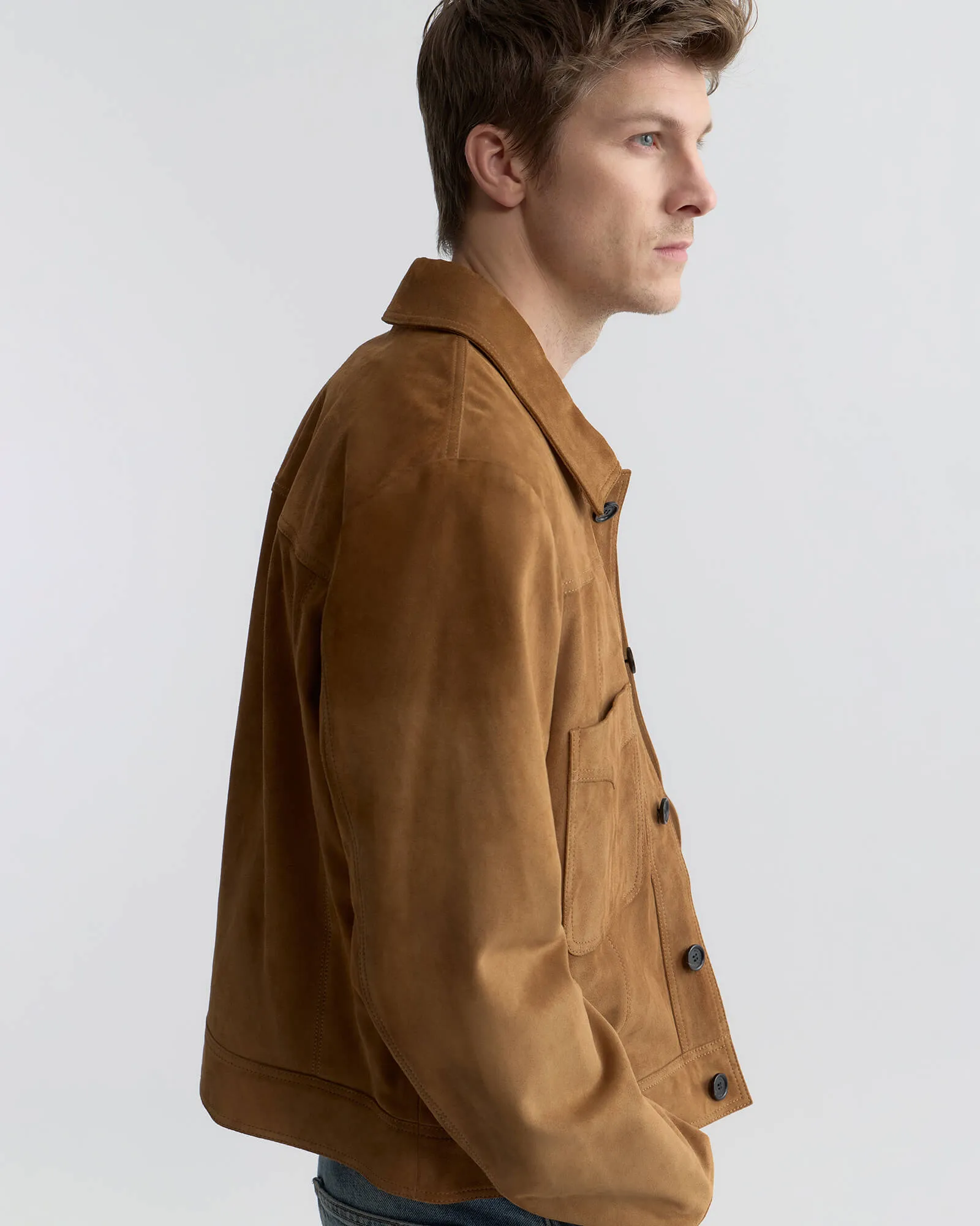 NIKITA SUEDE JACKET sold by Nili Lotan product image thumbnail 4