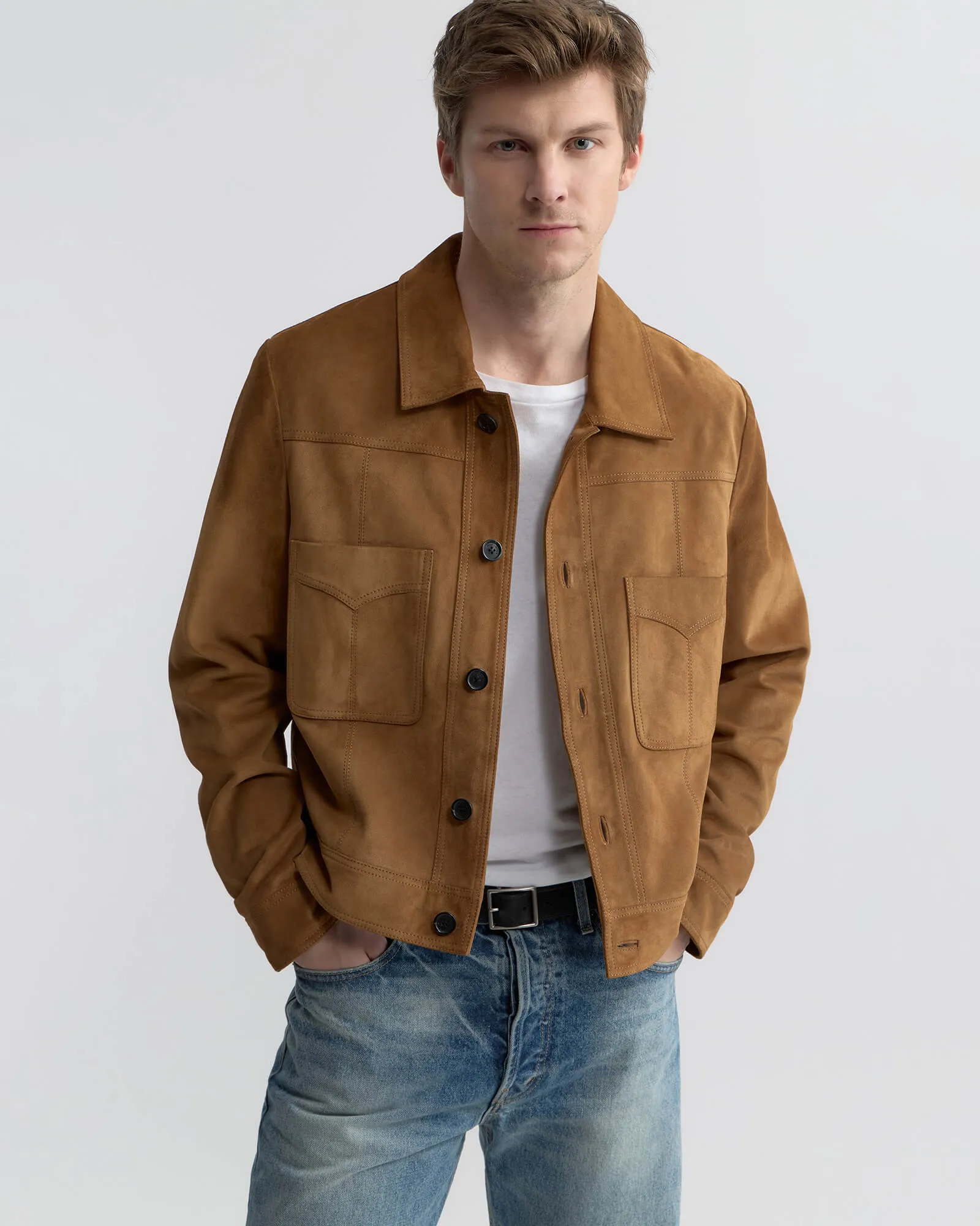 NIKITA SUEDE JACKET sold by Nili Lotan product image thumbnail 2