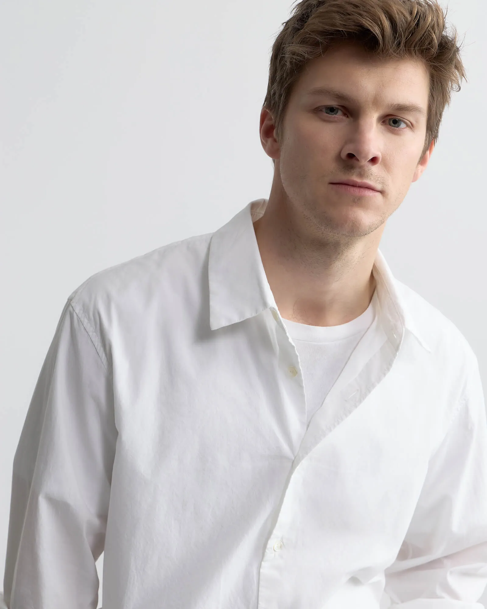 CAIDEN COTTON SHIRT sold by Nili Lotan product image thumbnail 3