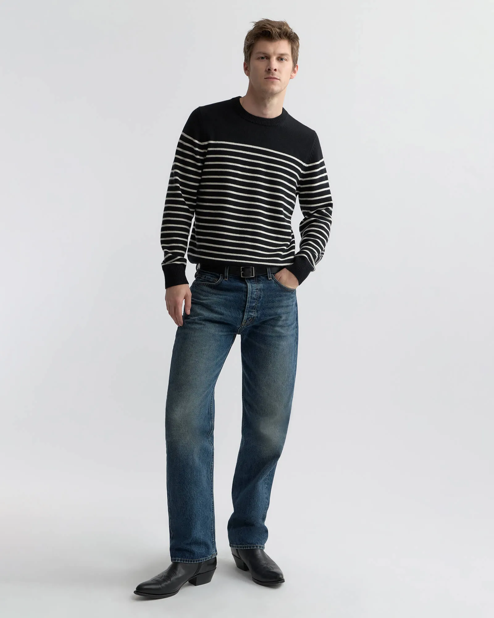 JEREMY CASHMERE SWEATER sold by Nili Lotan product image thumbnail 5