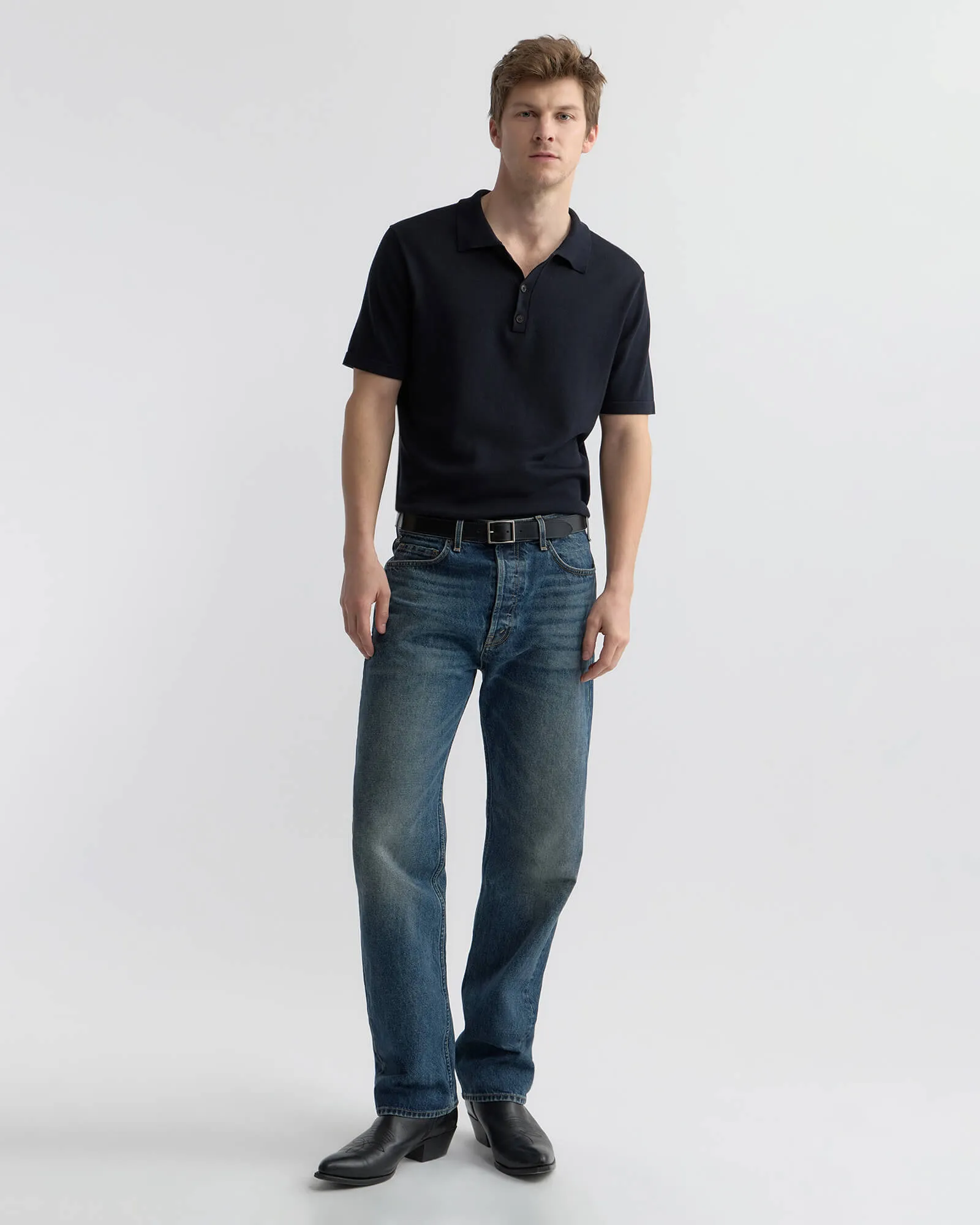BRYCE POLO SWEATER sold by Nili Lotan product image thumbnail 5