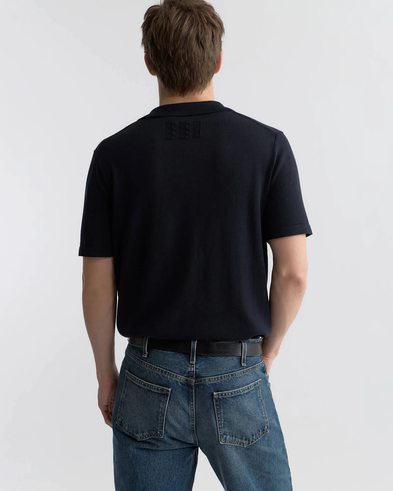 BRYCE POLO SWEATER sold by Nili Lotan product image thumbnail 4