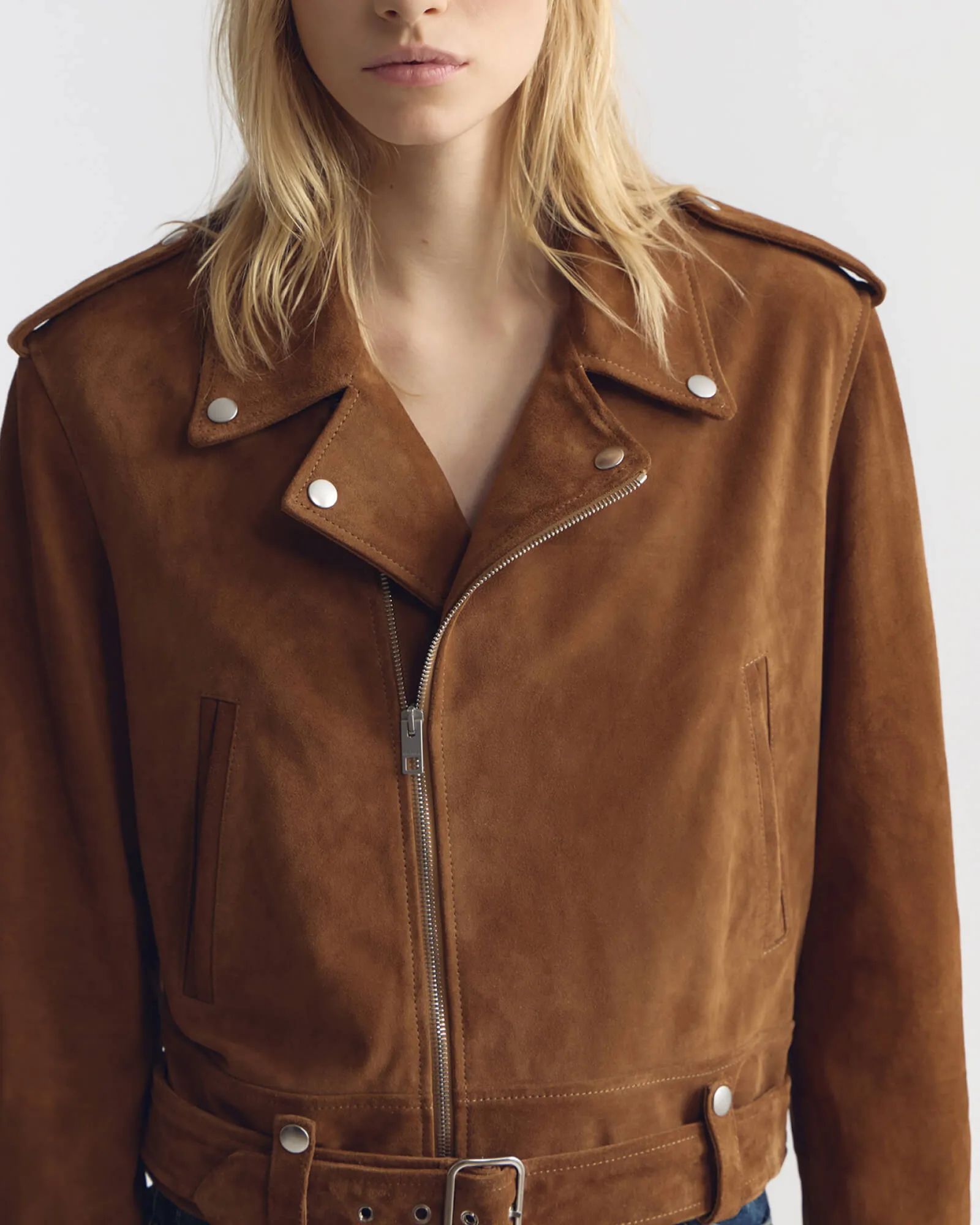 EVEL BIKER SUEDE JACKET sold by Nili Lotan product image thumbnail 3