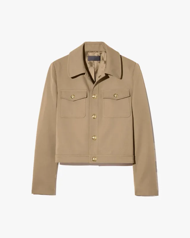 EDNA CROPPED WOOL JACKET made by Nili Lotan