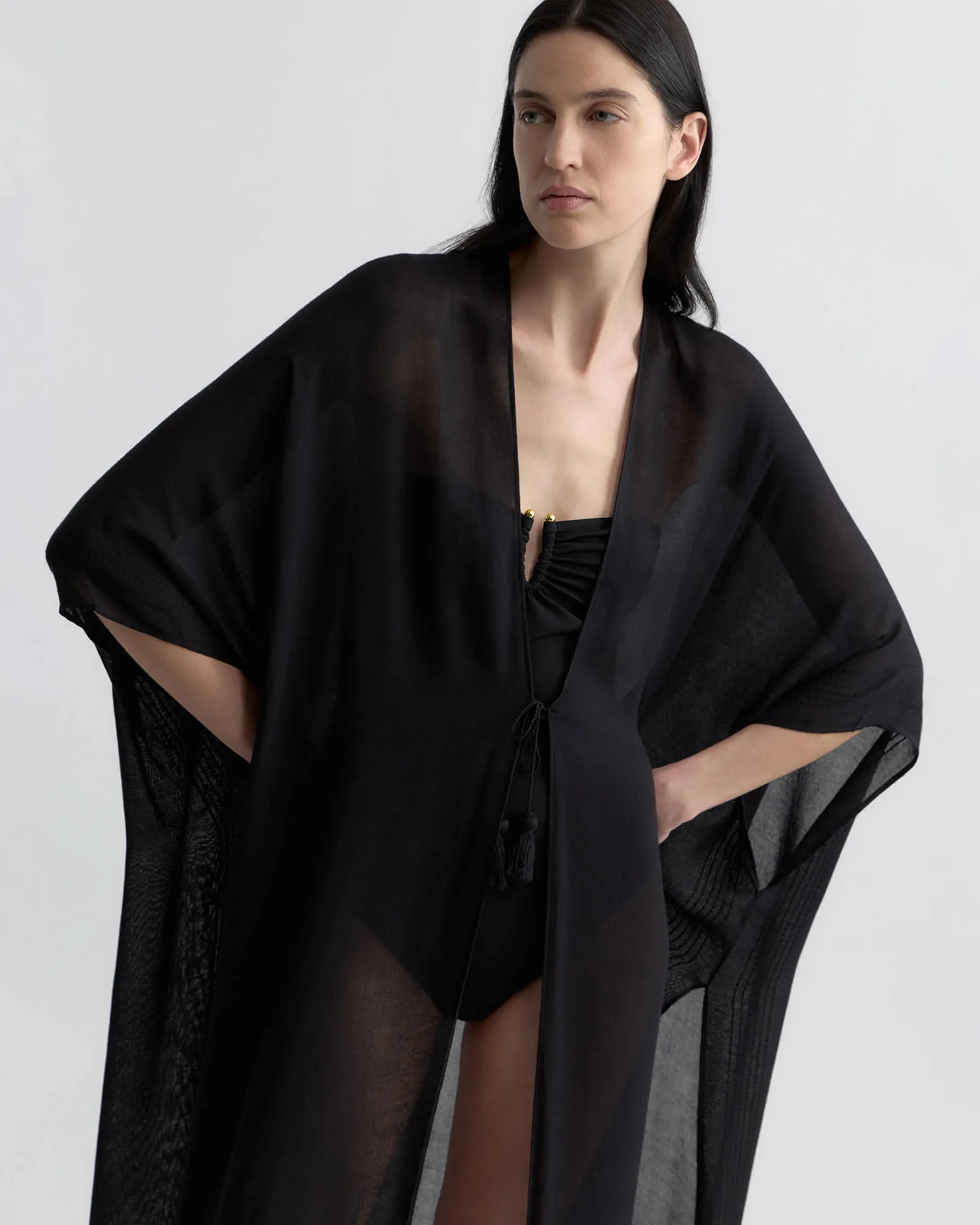 NETA CAFTAN sold by Nili Lotan product image thumbnail 3