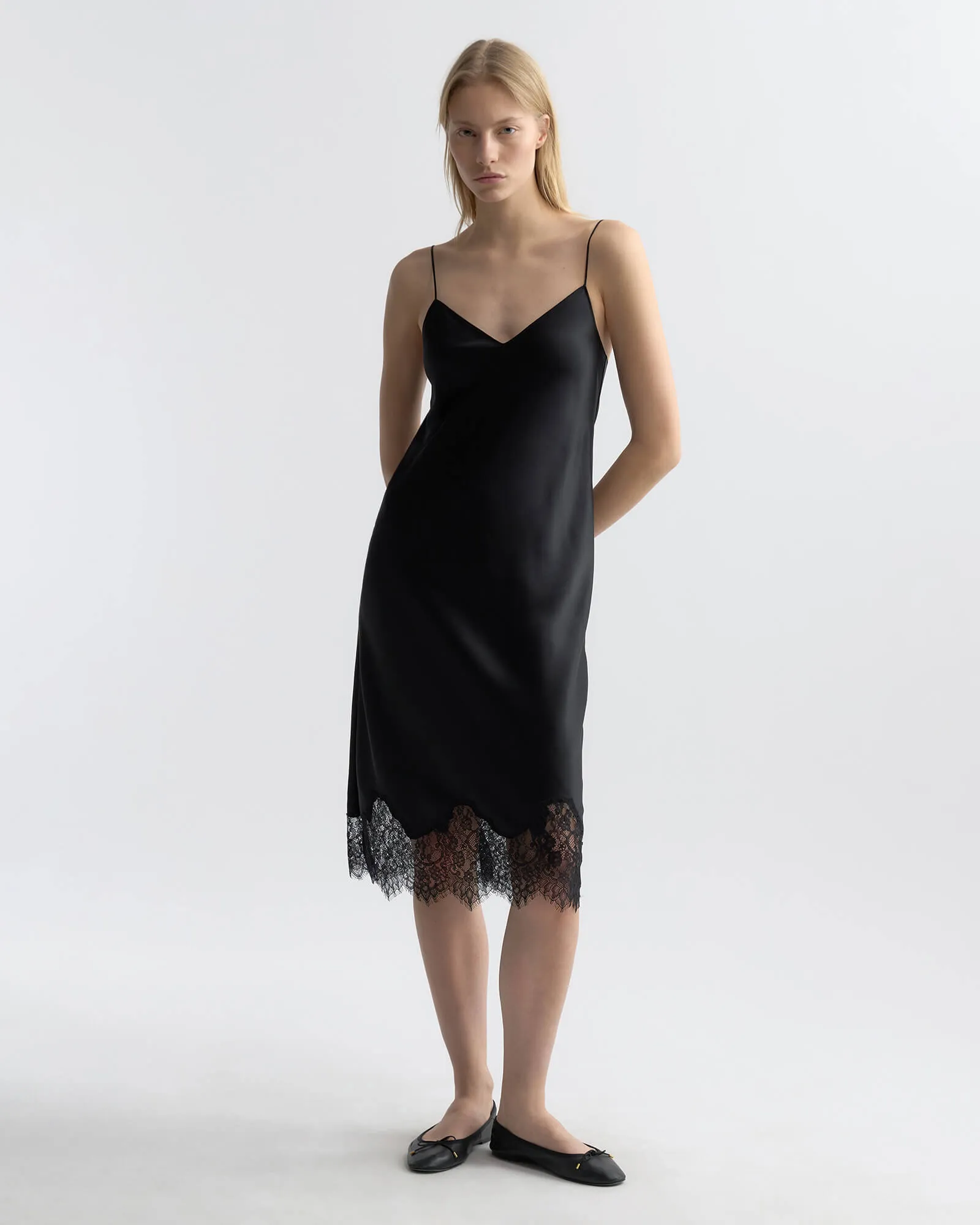 SEVE SILK LACE DRESS sold by Nili Lotan product image thumbnail 2