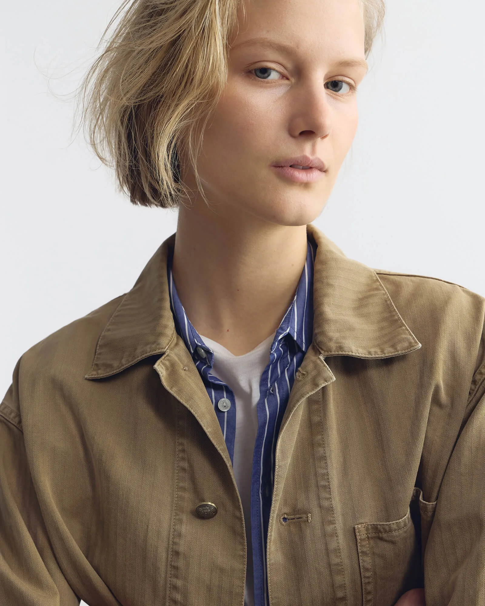 FRANKLIN COTTON JACKET sold by Nili Lotan product image thumbnail 3