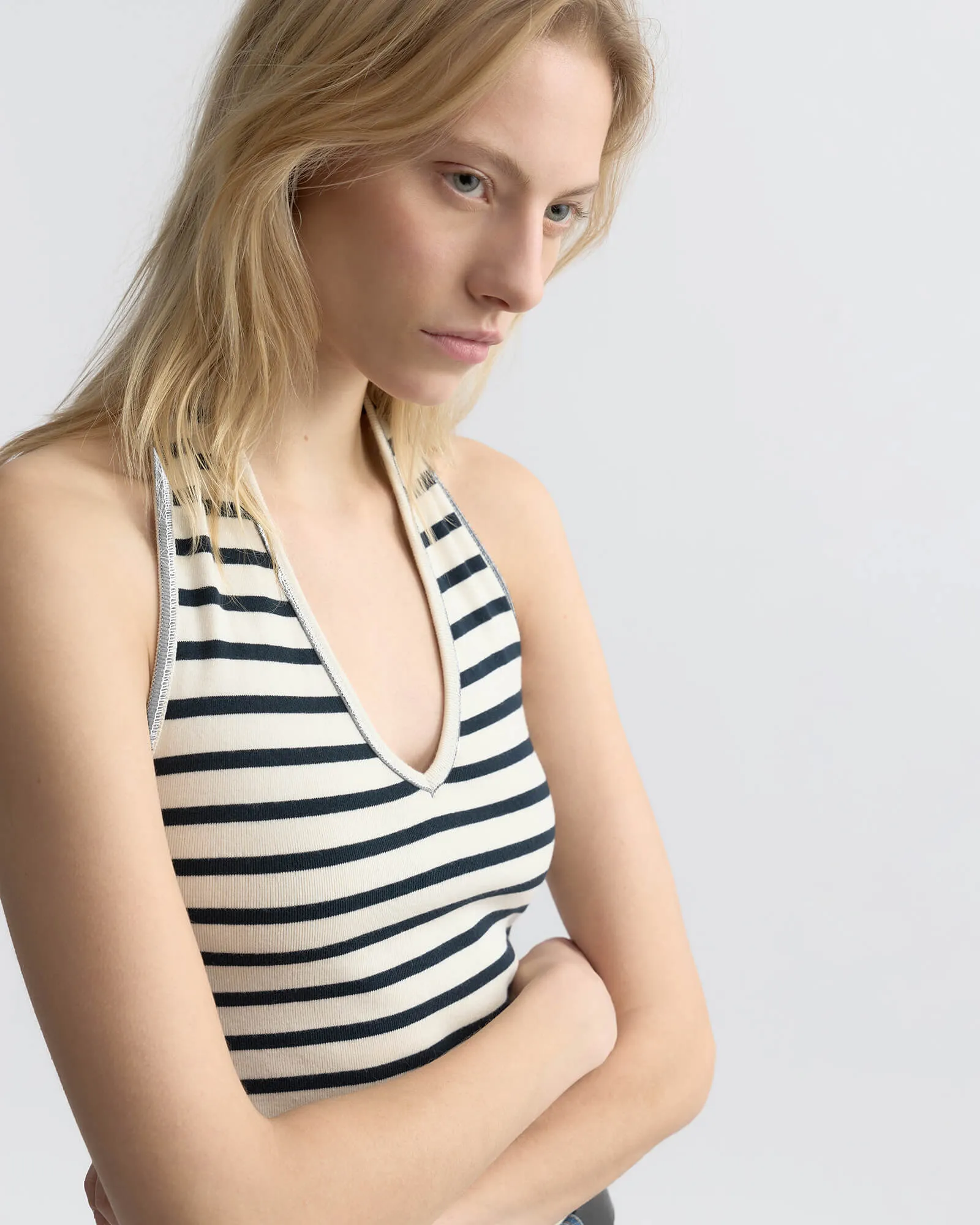 BRITT HALTER TOP sold by Nili Lotan product image thumbnail 3