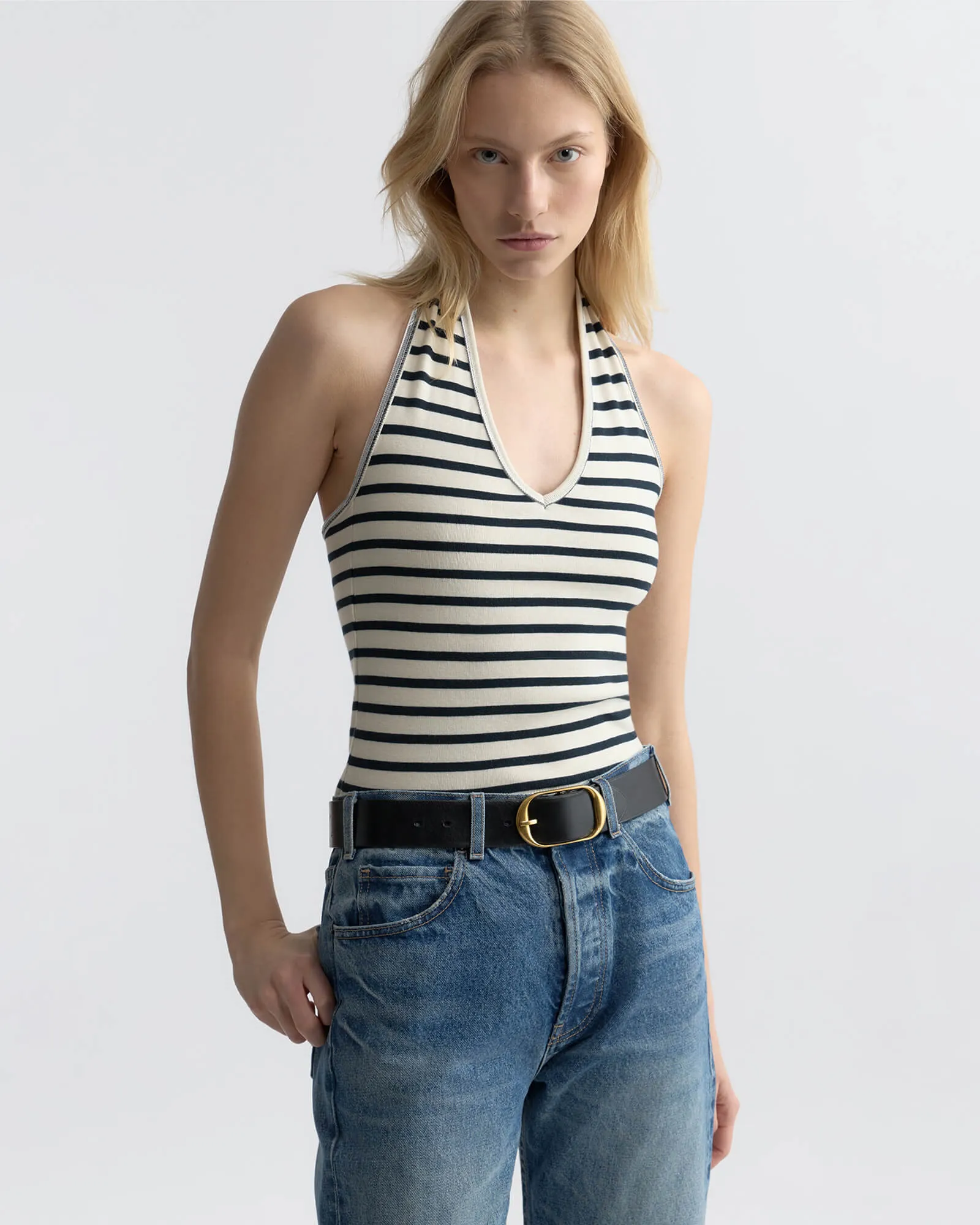 BRITT HALTER TOP sold by Nili Lotan product image thumbnail 2