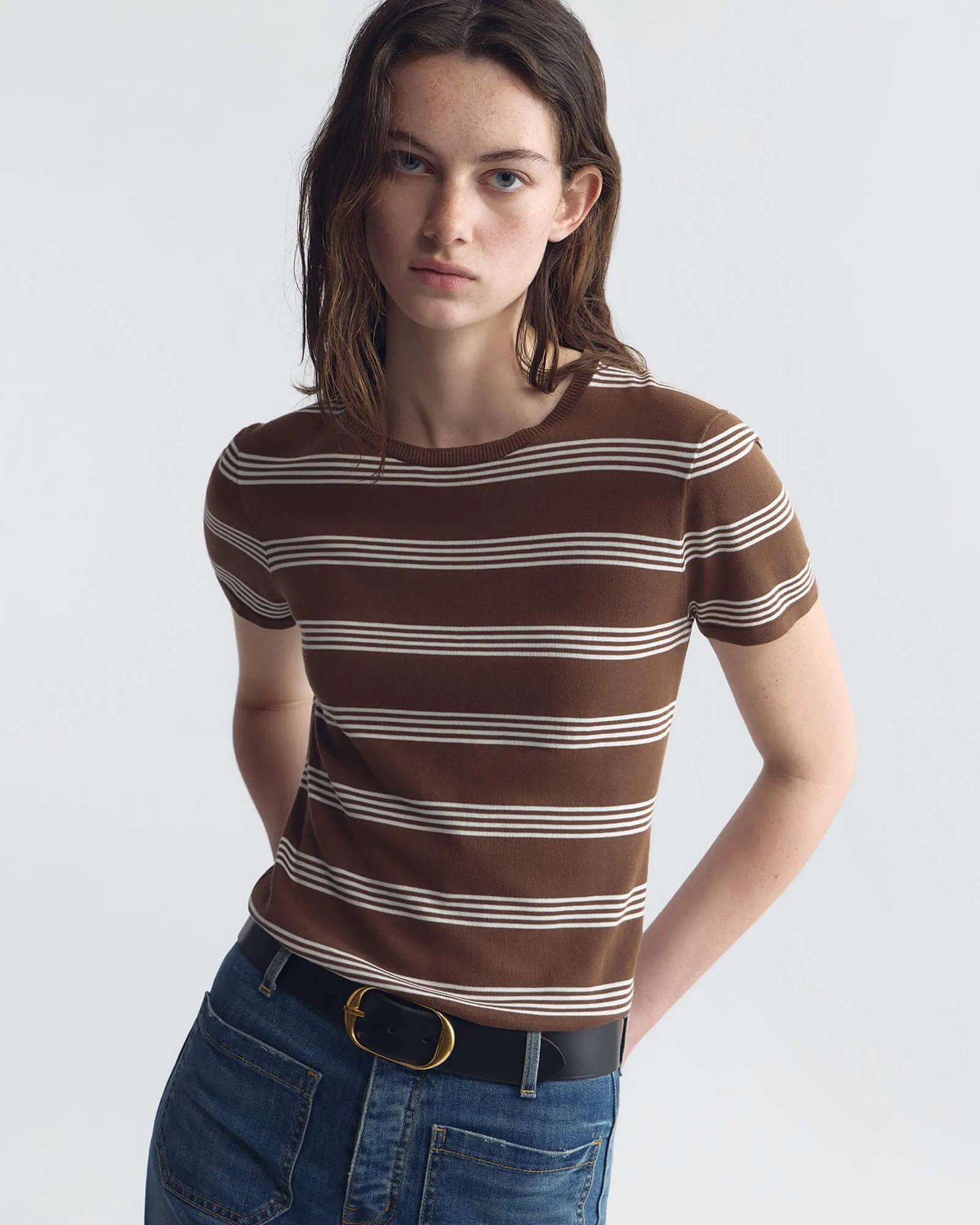 LANISE STRIPE SWEATER sold by Nili Lotan product image thumbnail 2