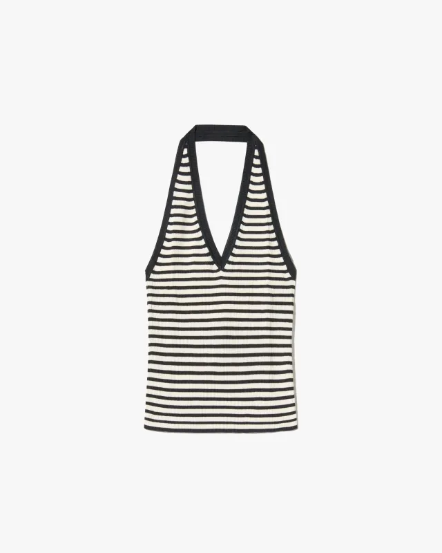 IVEY STRIPE SWEATER made by Nili Lotan