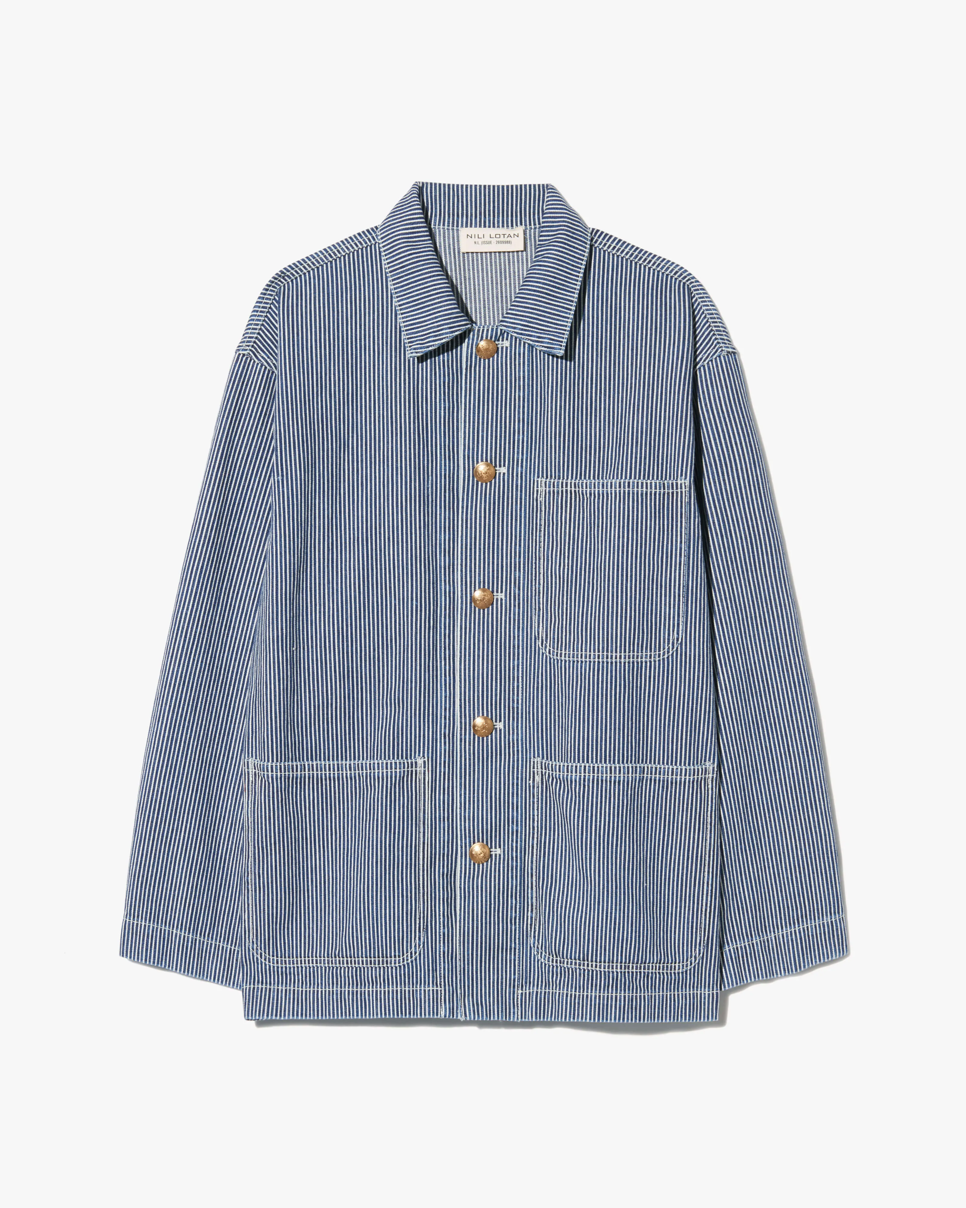 FRANKLIN STRIPED JACKET sold by Nili Lotan