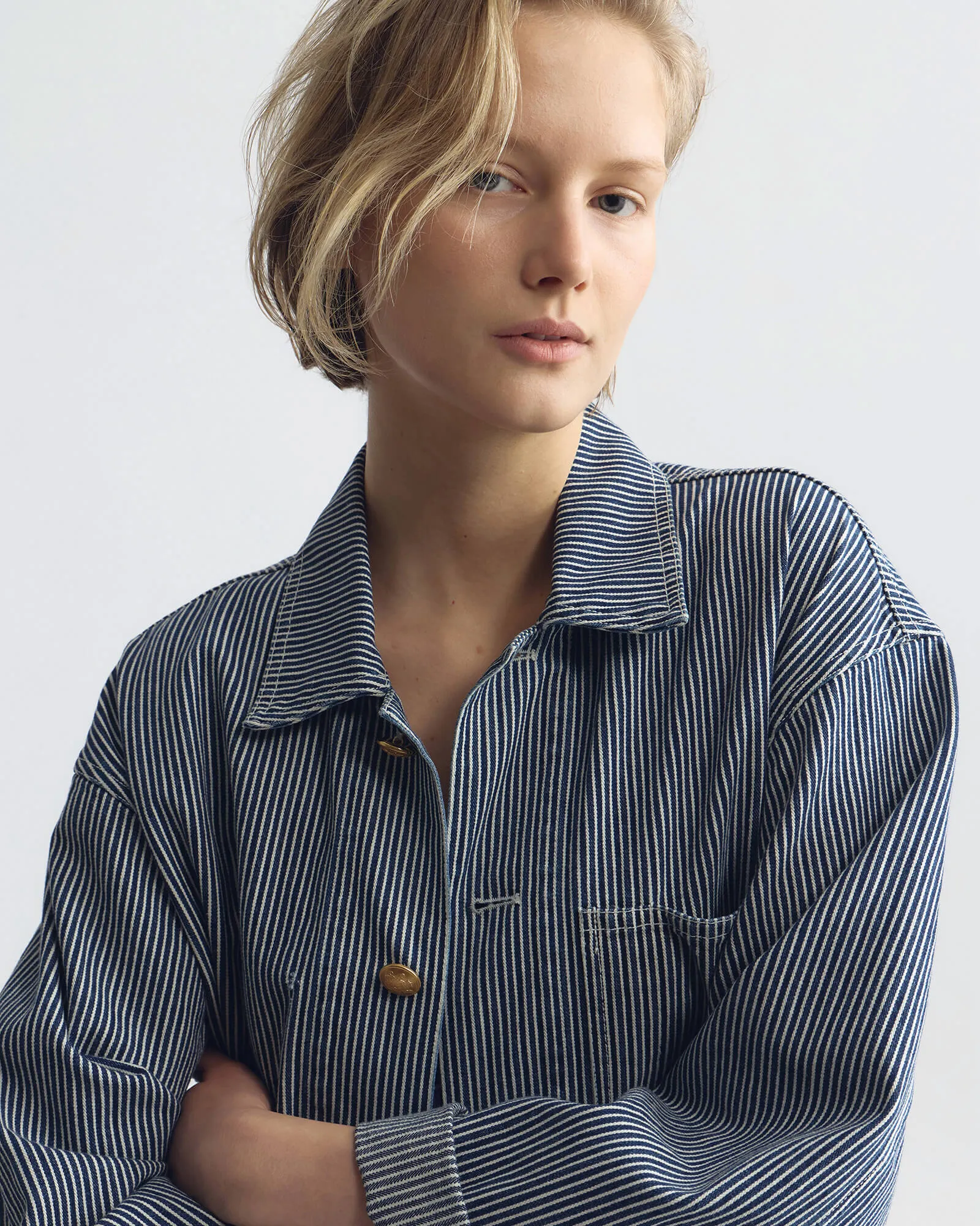 FRANKLIN STRIPED JACKET sold by Nili Lotan product image thumbnail 3