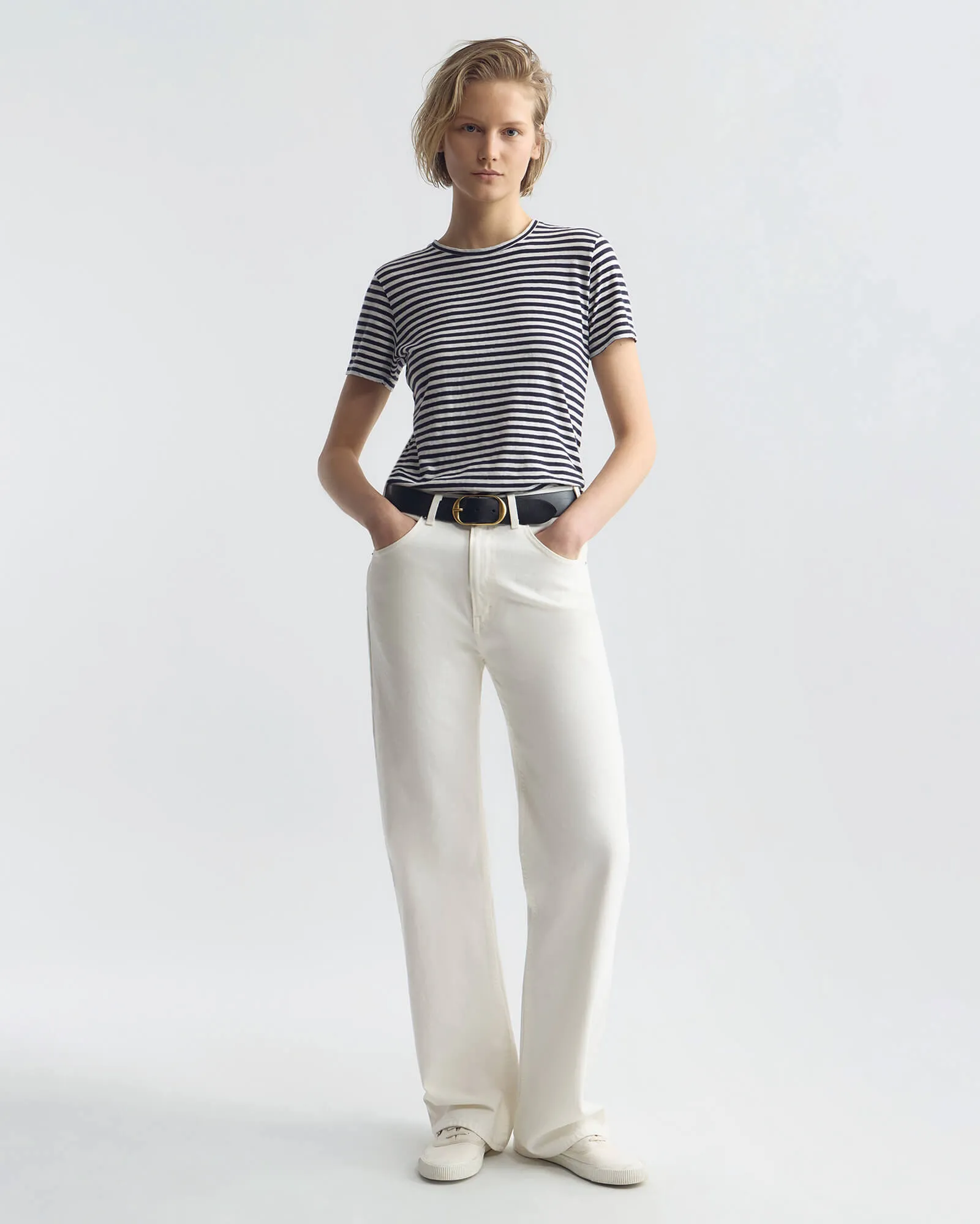 LANA CREWNECK TEE sold by Nili Lotan product image thumbnail 5