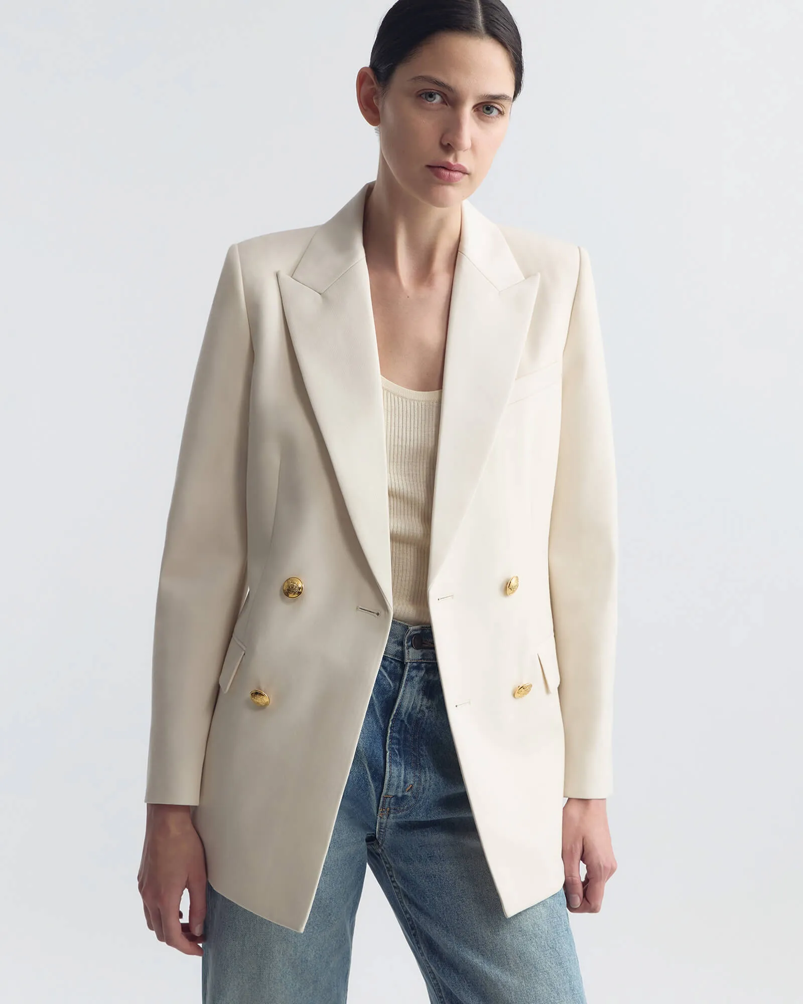 WESTON DOUBLE BREASTED BLAZER sold by Nili Lotan product image thumbnail 2