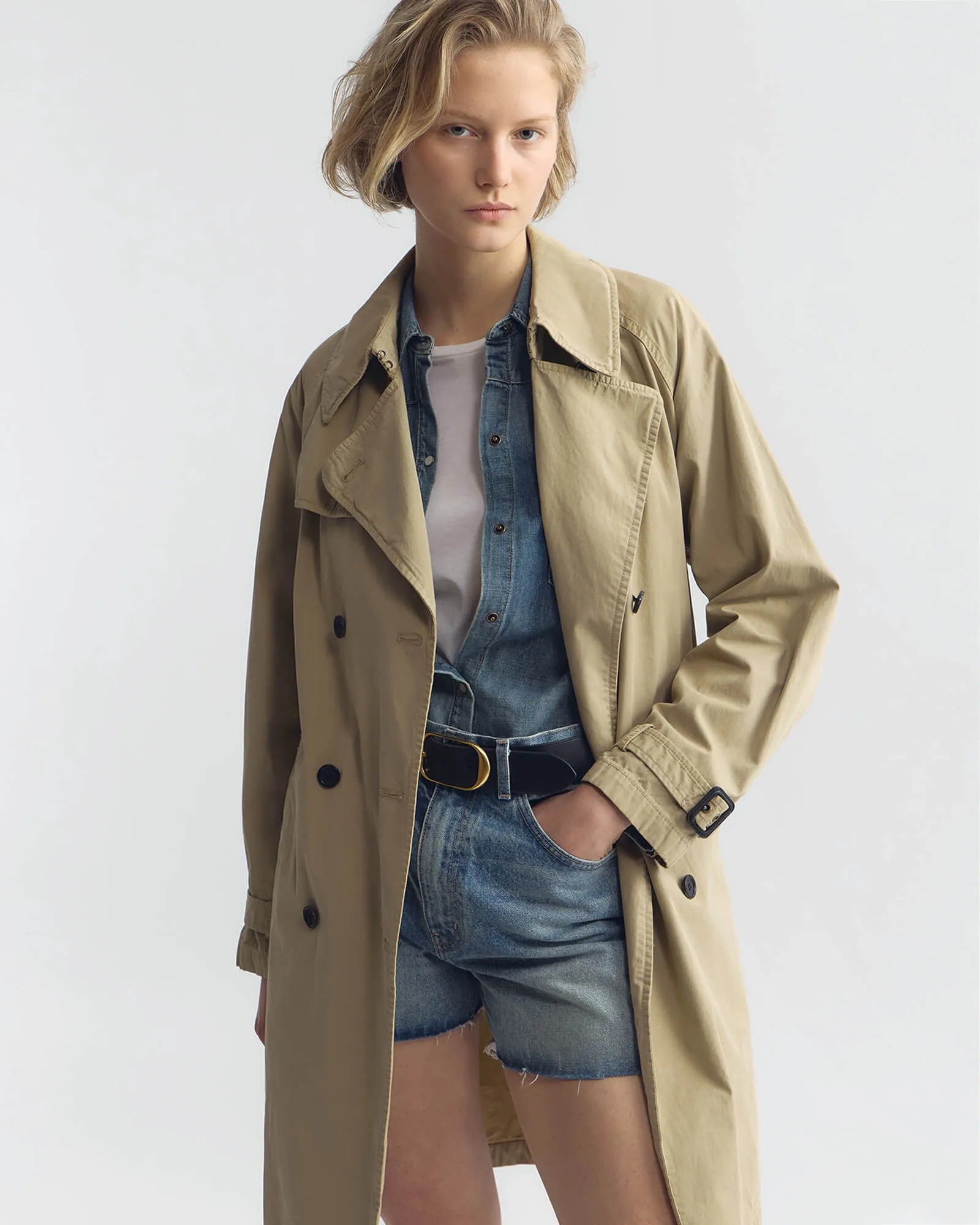 AMELINE TRENCH COAT sold by Nili Lotan product image thumbnail 2