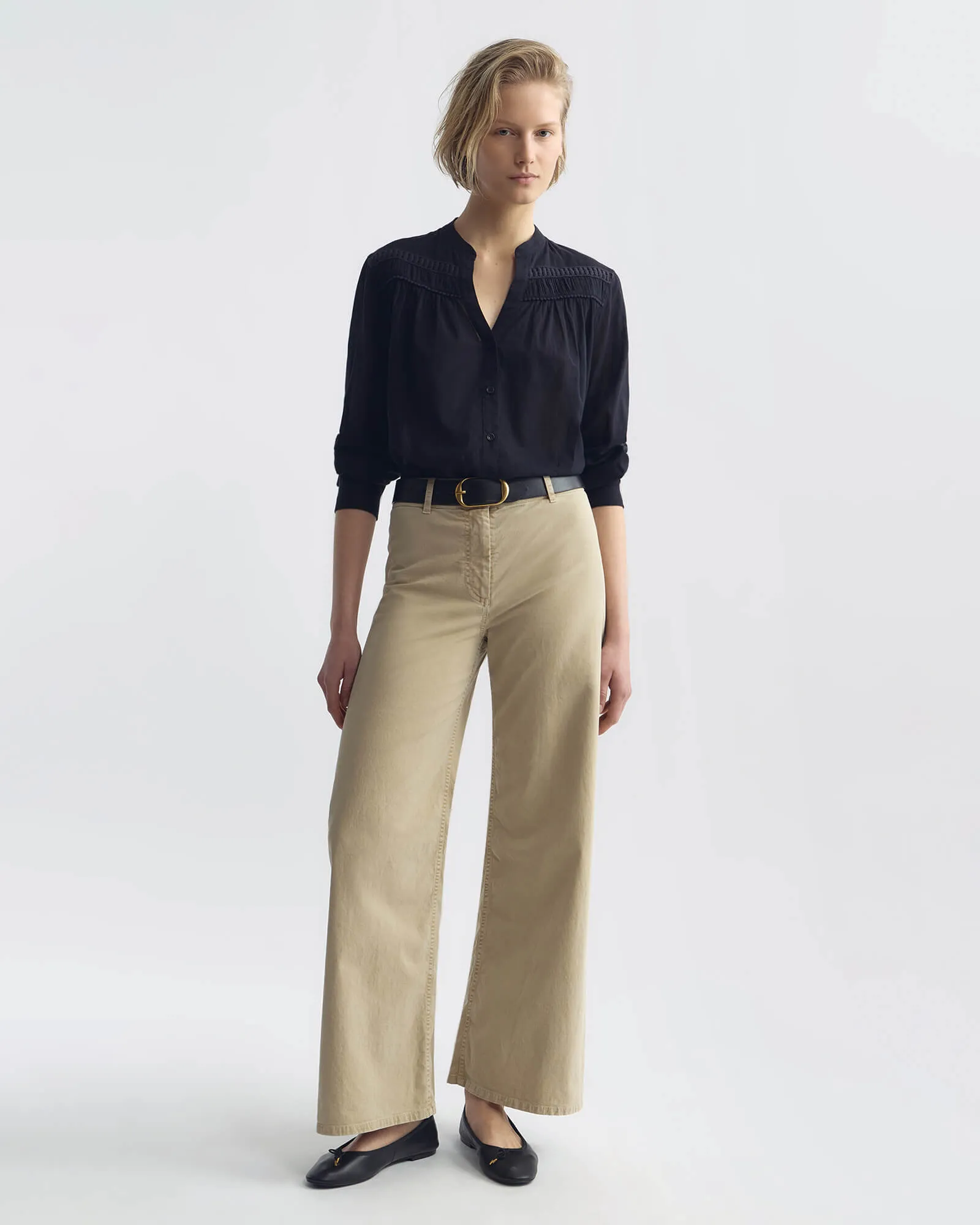 MEGAN COTTON PANT sold by Nili Lotan product image thumbnail 2