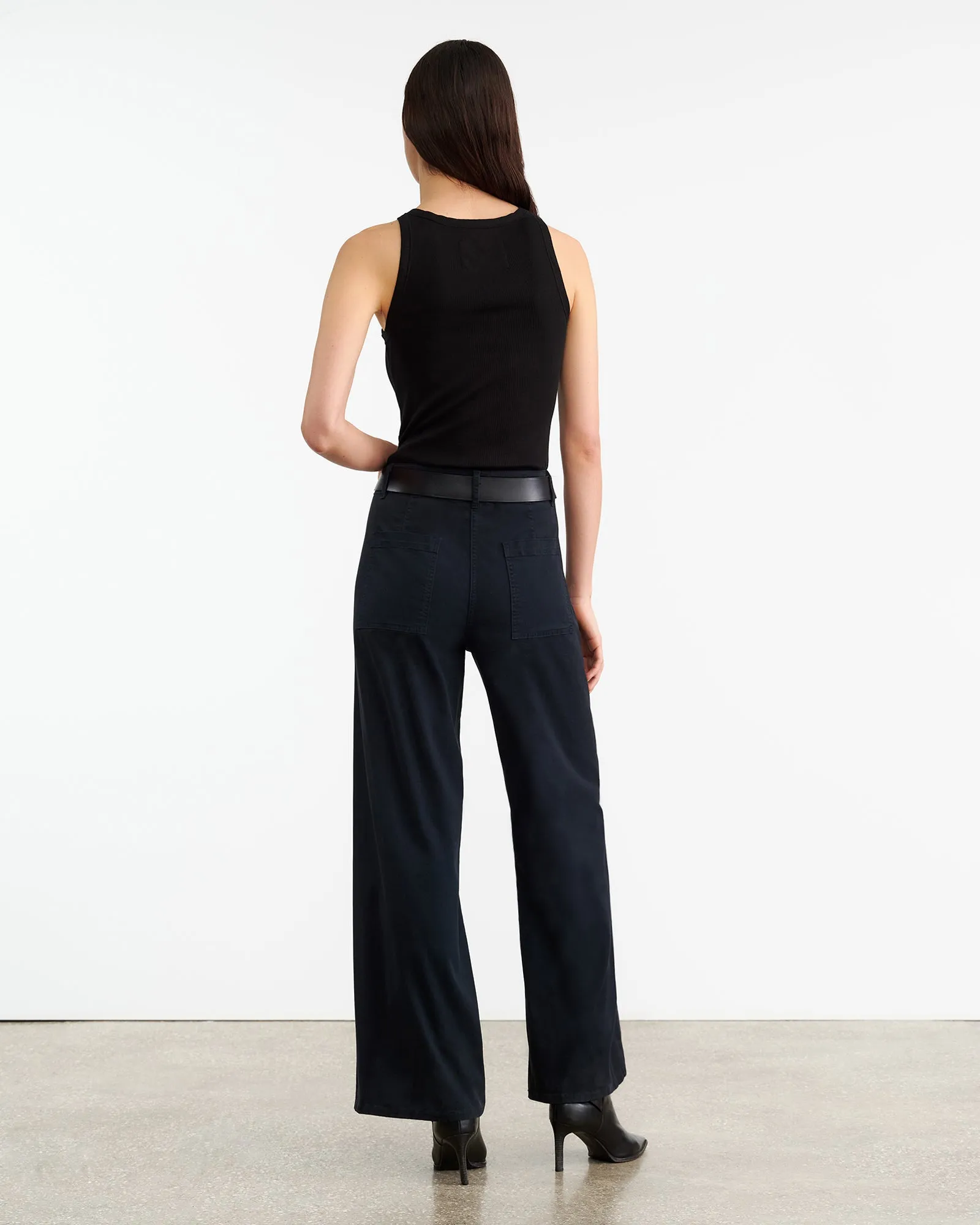 MEGAN COTTON PANT sold by Nili Lotan product image thumbnail 5