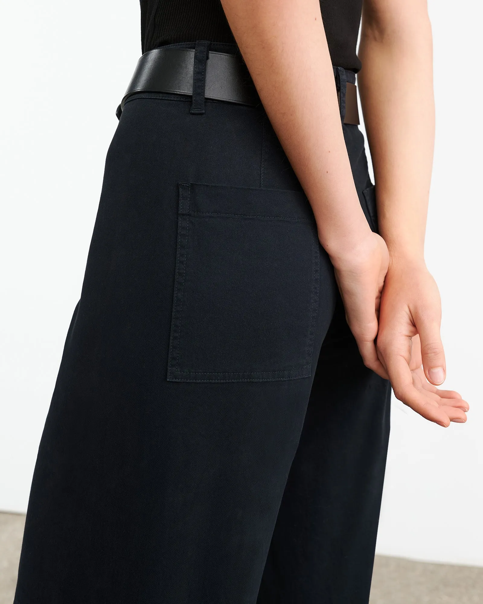 MEGAN COTTON PANT sold by Nili Lotan product image thumbnail 3