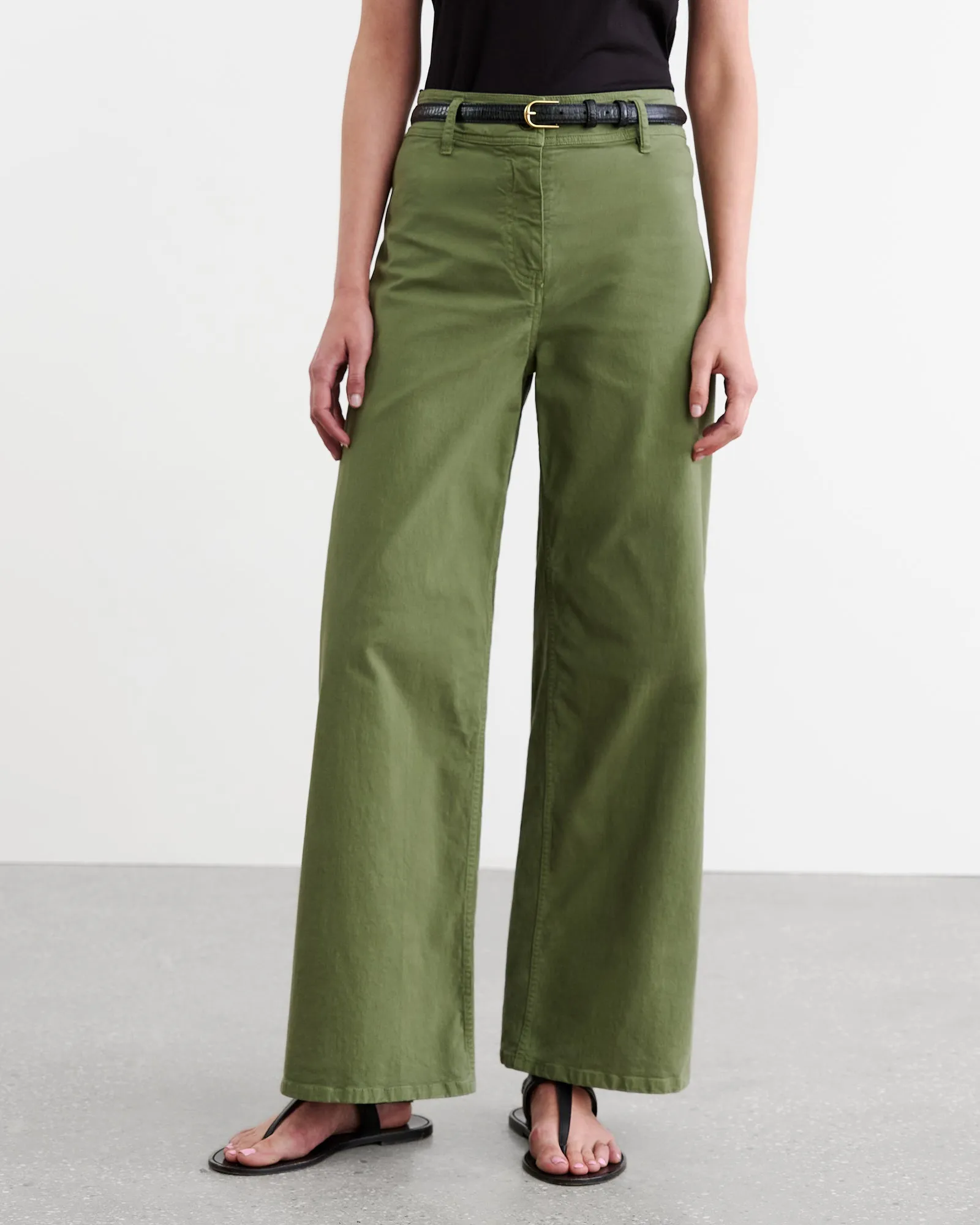 MEGAN COTTON PANT sold by Nili Lotan product image thumbnail 4