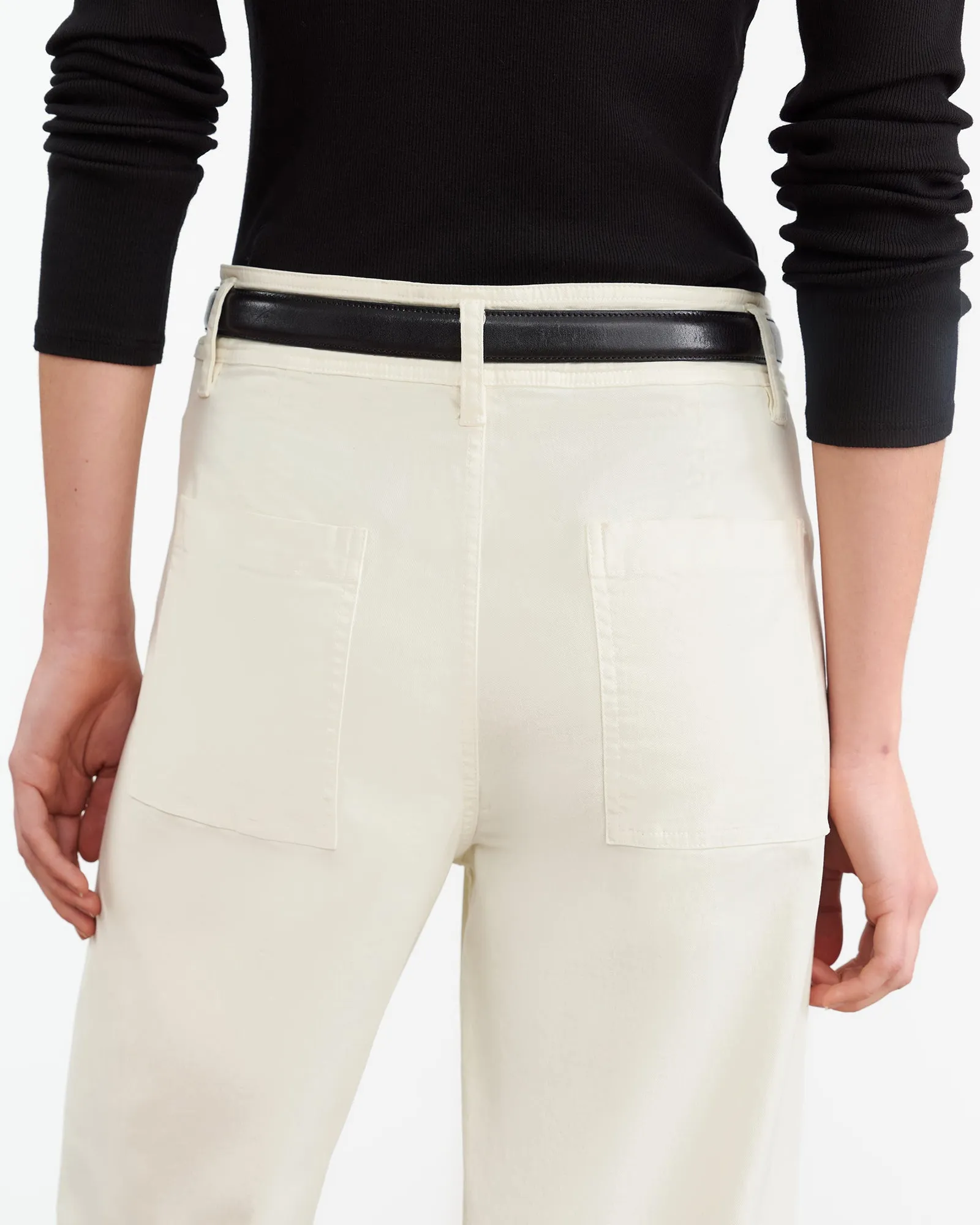 MEGAN COTTON PANT sold by Nili Lotan product image thumbnail 3