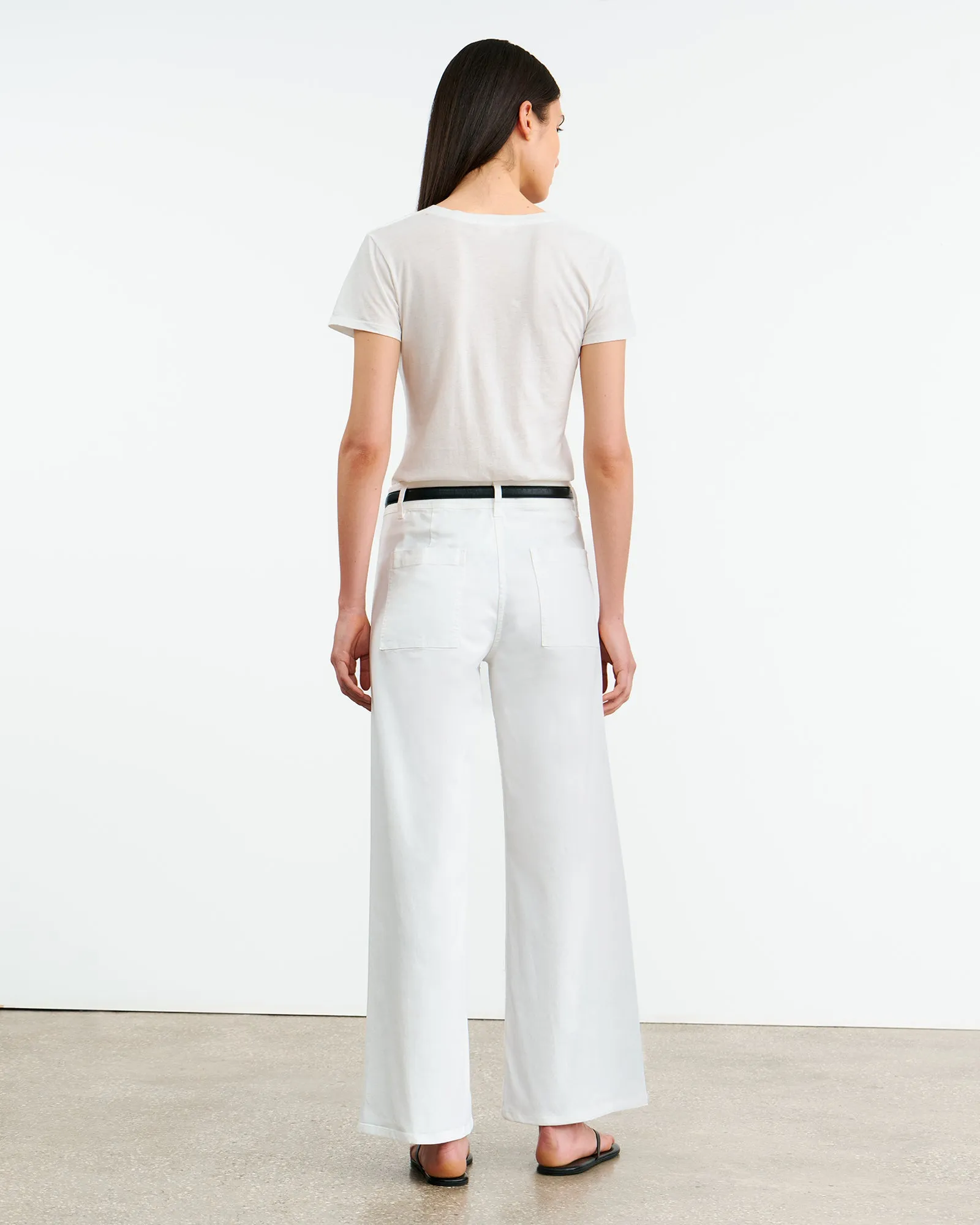 MEGAN COTTON PANT sold by Nili Lotan product image thumbnail 5