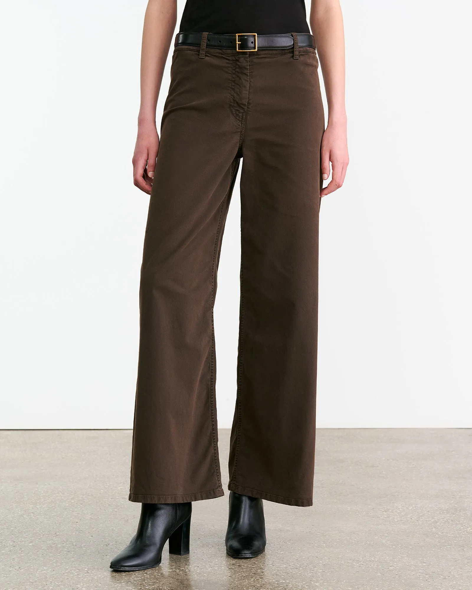 MEGAN COTTON PANT sold by Nili Lotan product image thumbnail 4
