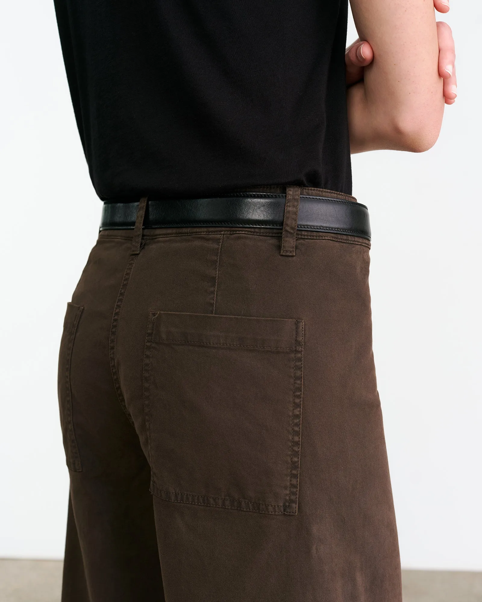 MEGAN COTTON PANT sold by Nili Lotan product image thumbnail 3