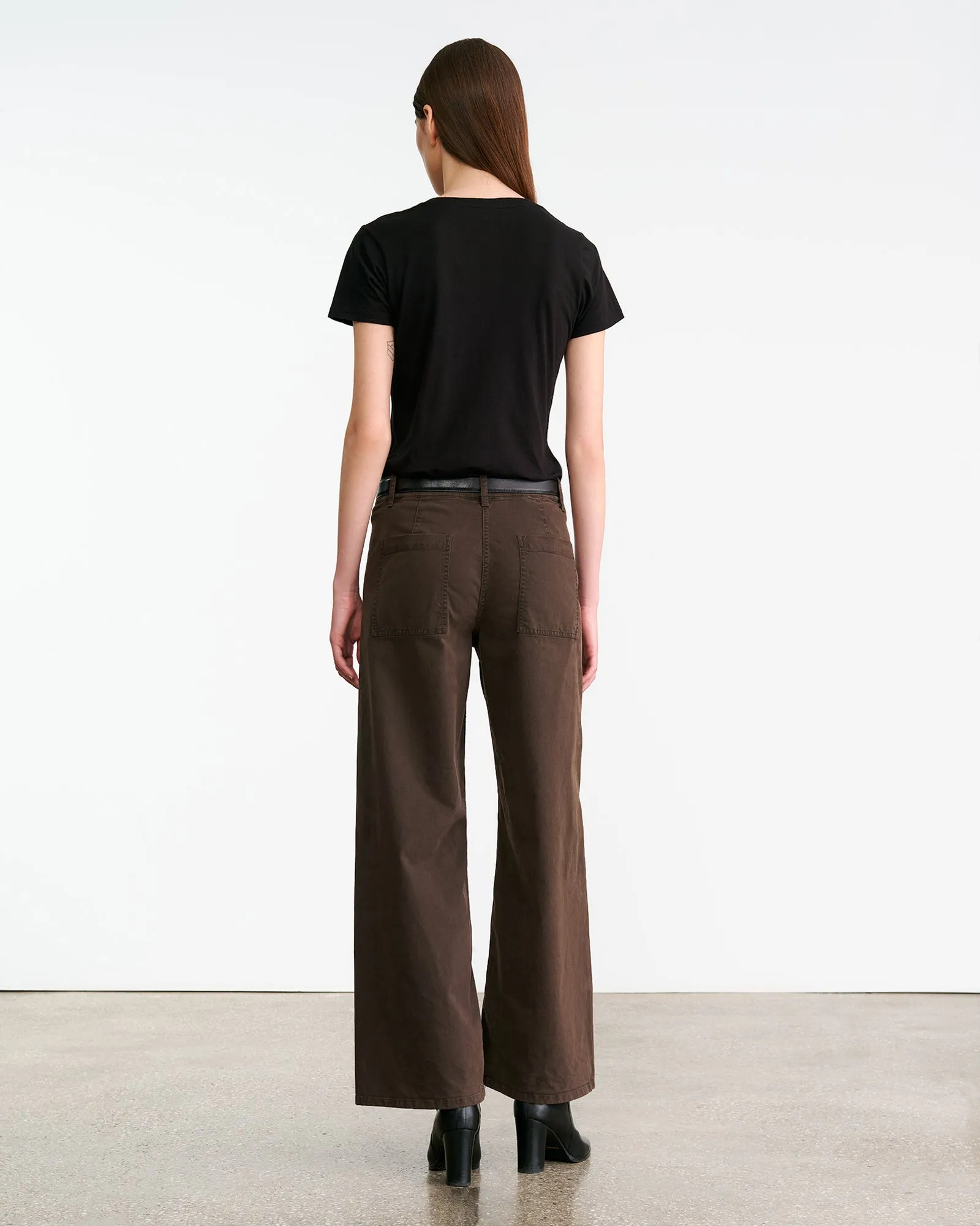 MEGAN COTTON PANT sold by Nili Lotan product image thumbnail 5