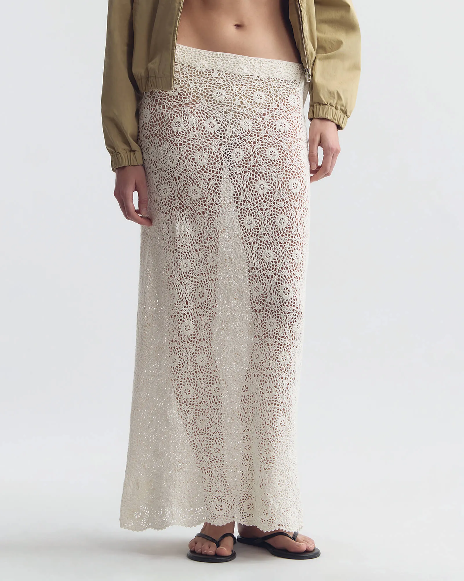 NIKA KNITTED SKIRT sold by Nili Lotan product image thumbnail 4