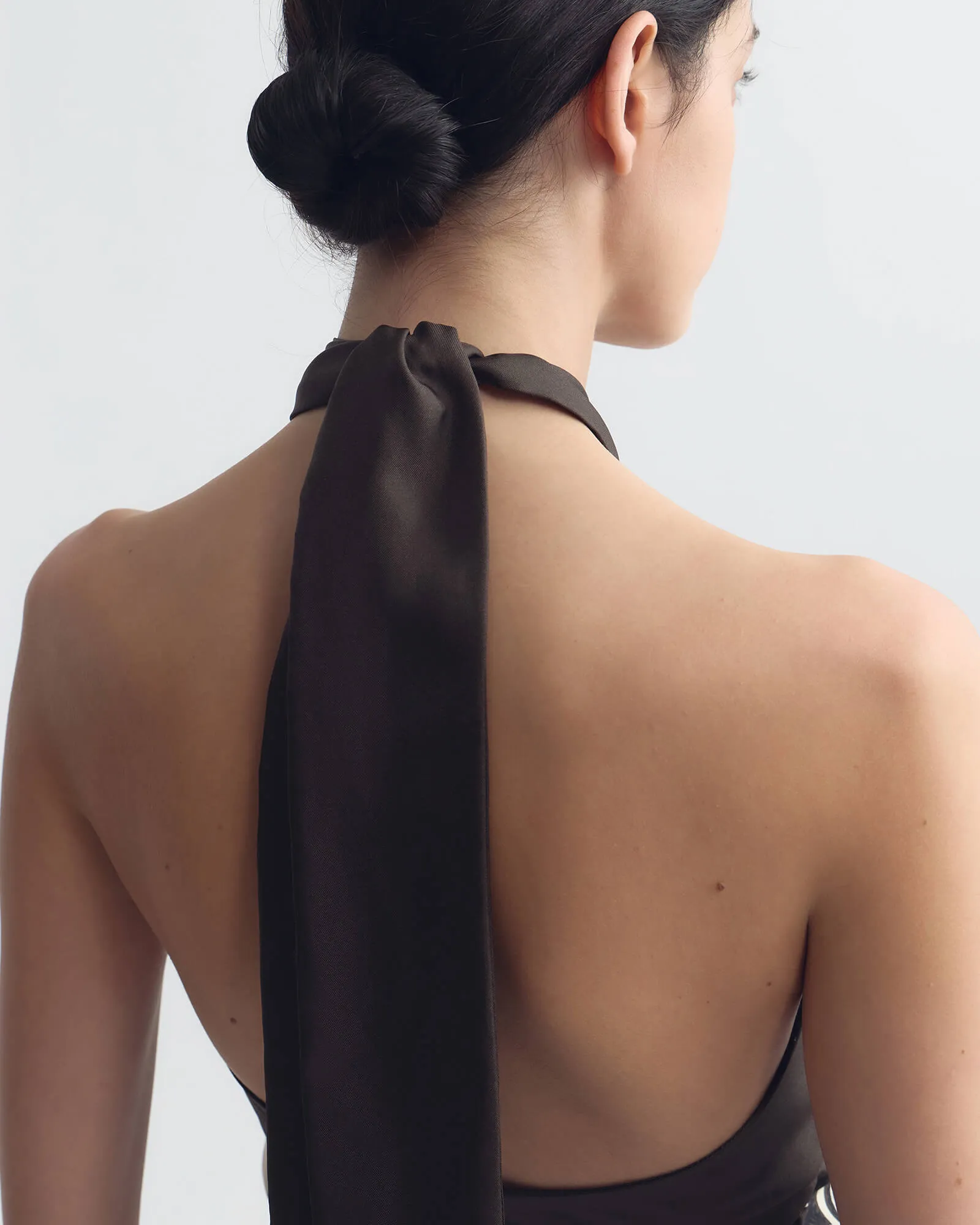 SOLAL SILK HALTERNECK TOP sold by Nili Lotan product image thumbnail 3