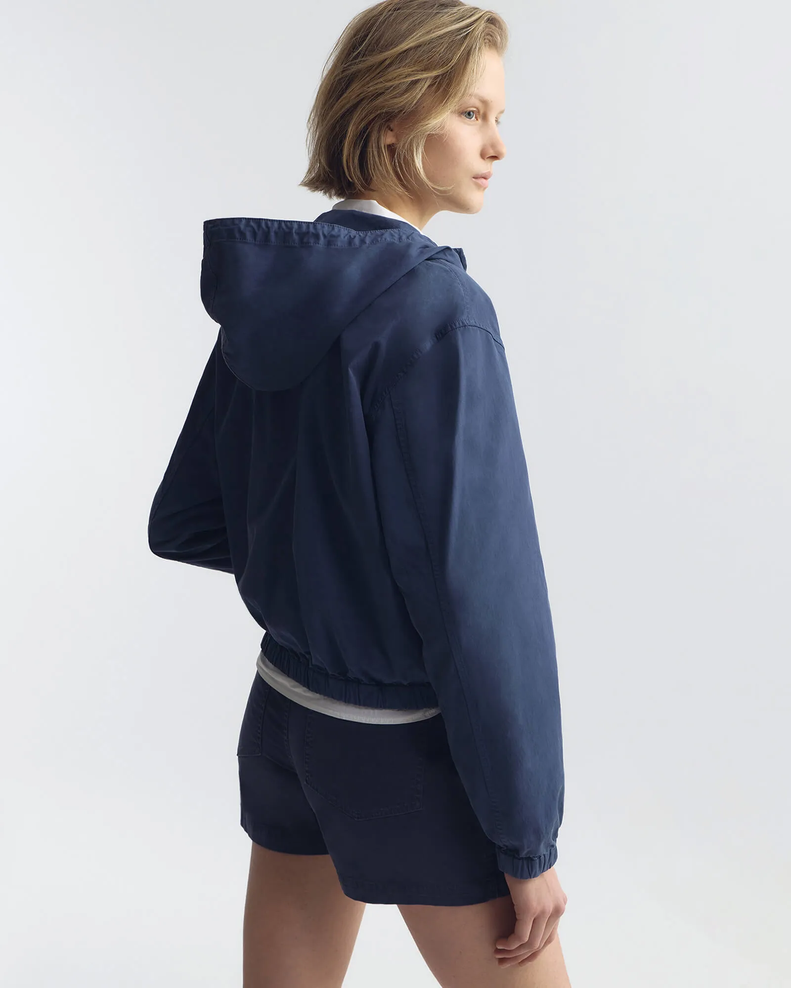 CLYDE HOODED WINDBREAKER sold by Nili Lotan product image thumbnail 4