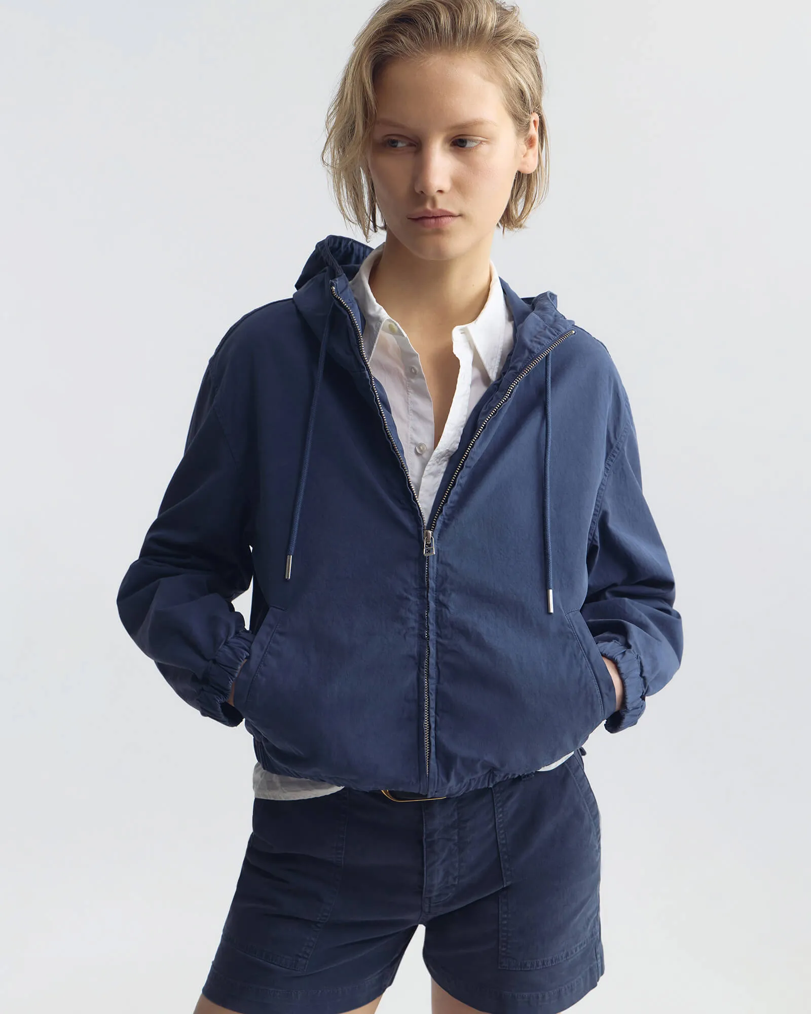 CLYDE HOODED WINDBREAKER sold by Nili Lotan product image thumbnail 2